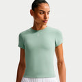 Court Dri-FIT Advantage T-shirt Damer - grågrøn, hvid