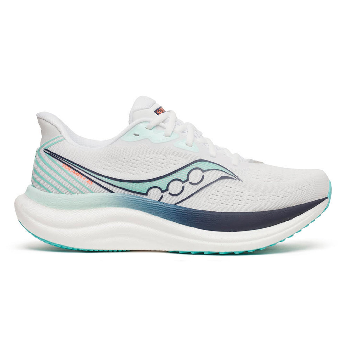 Saucony Triumph 23 Neutral sko Damer - hvid, mint