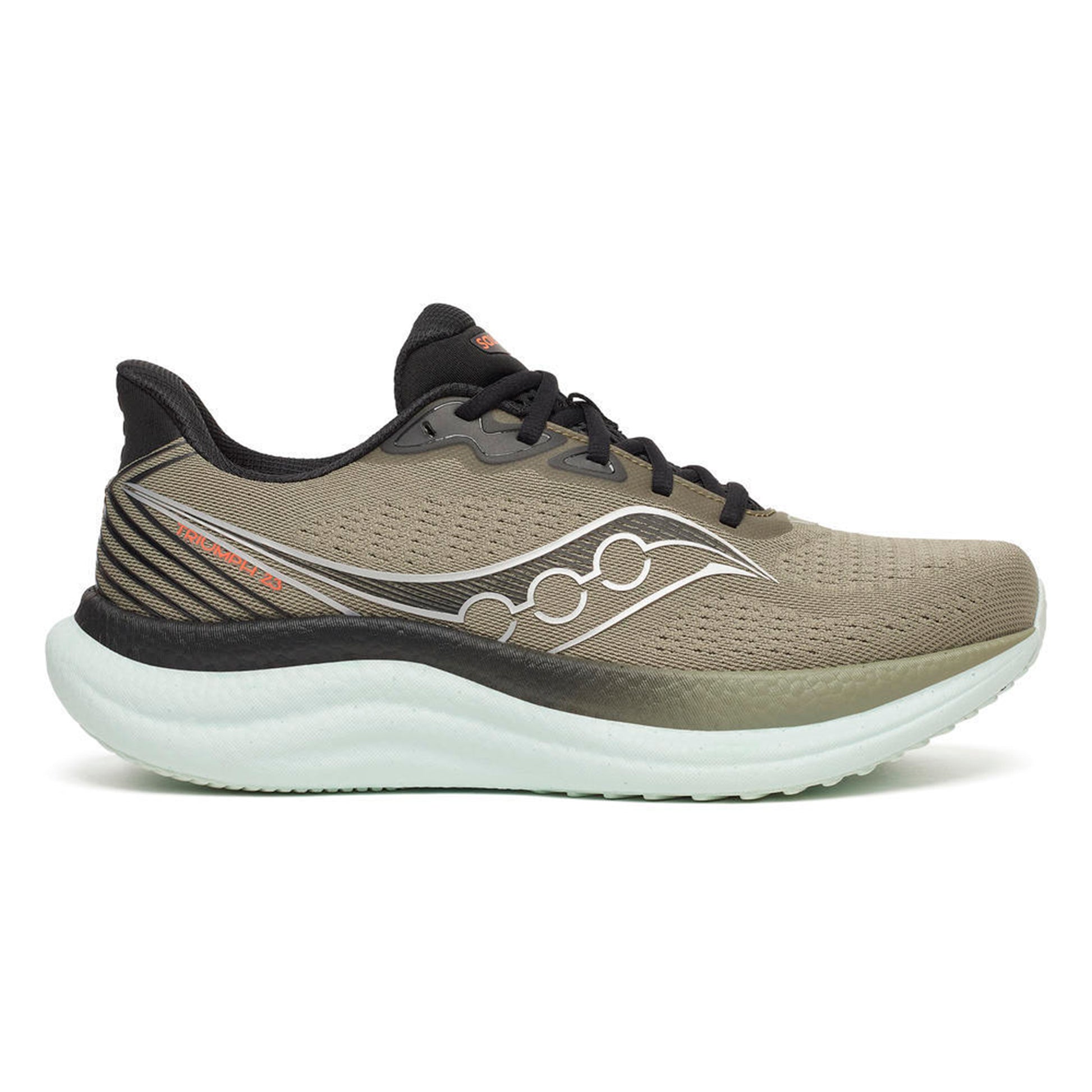 Saucony Triumph 23 Neutral sko Herrer-kaki, sort