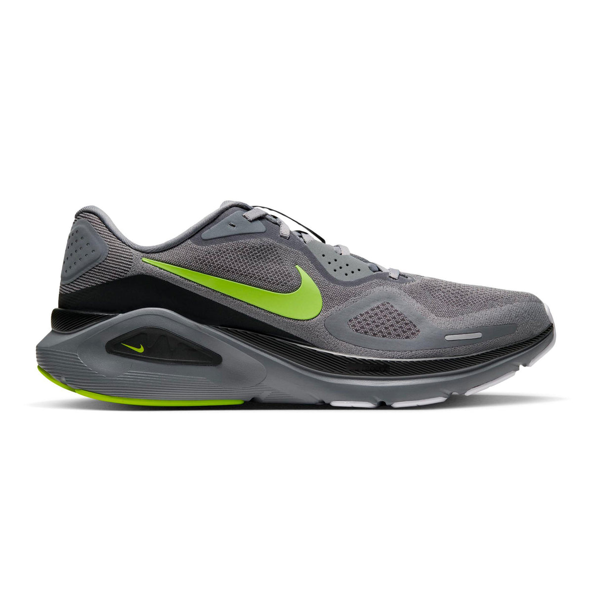 Nike Structure 26 Støttesko Herrer - grå, citrongul