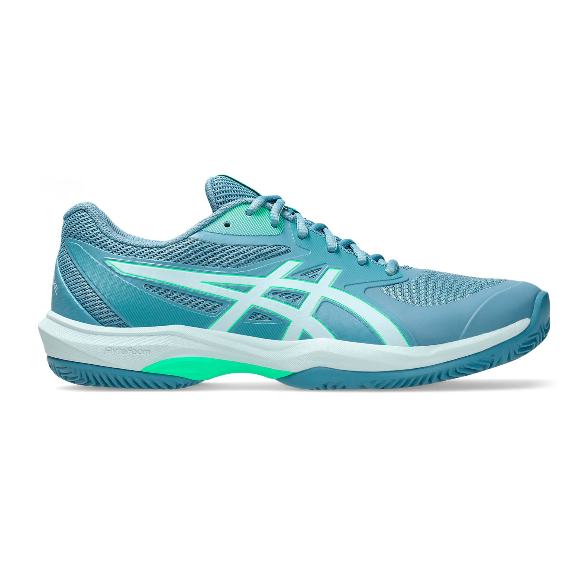 ASICS Game FF Padelsko Herrer - blå-grå, neongrøn