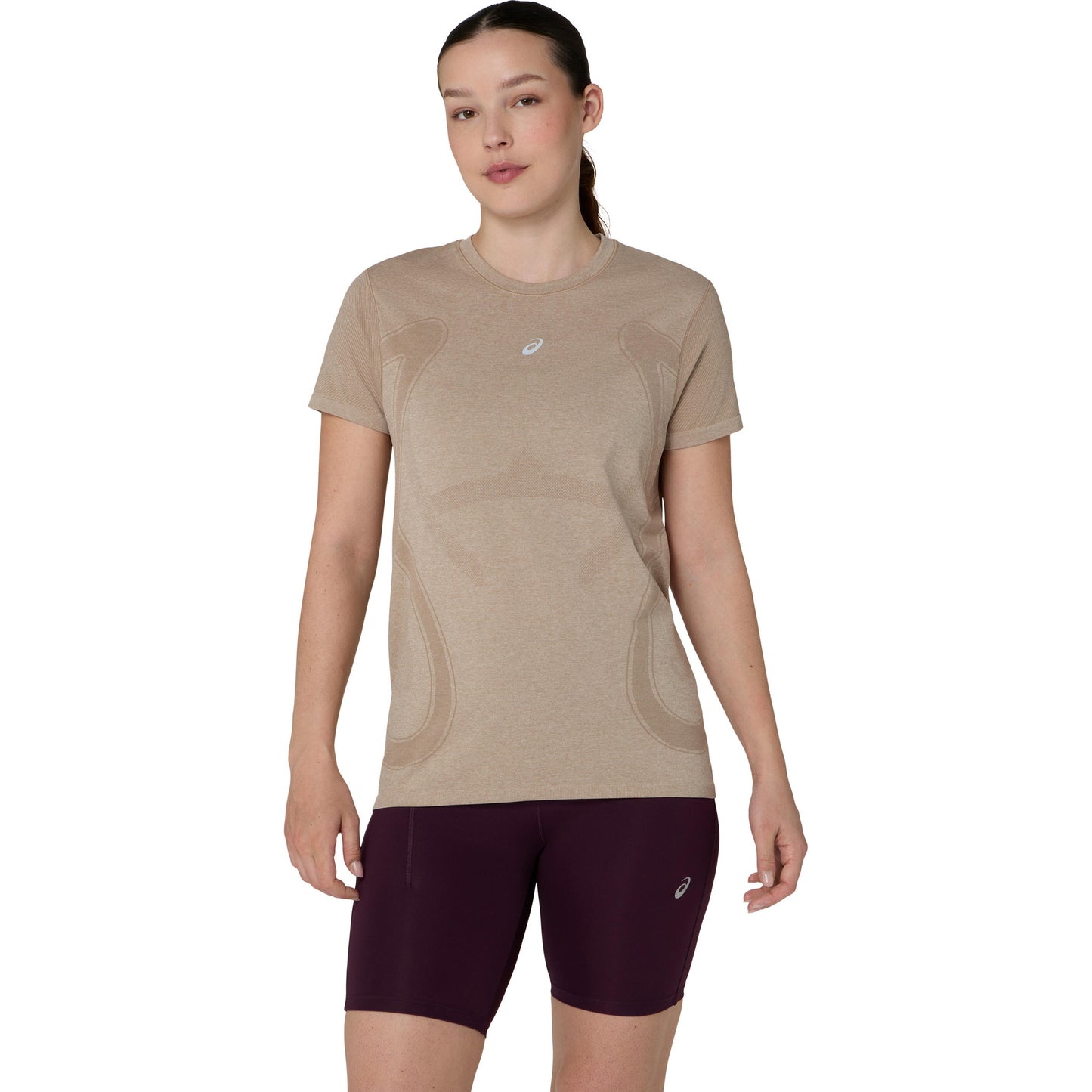ASICS Road Seamless  Løbetrøje Damer - beige