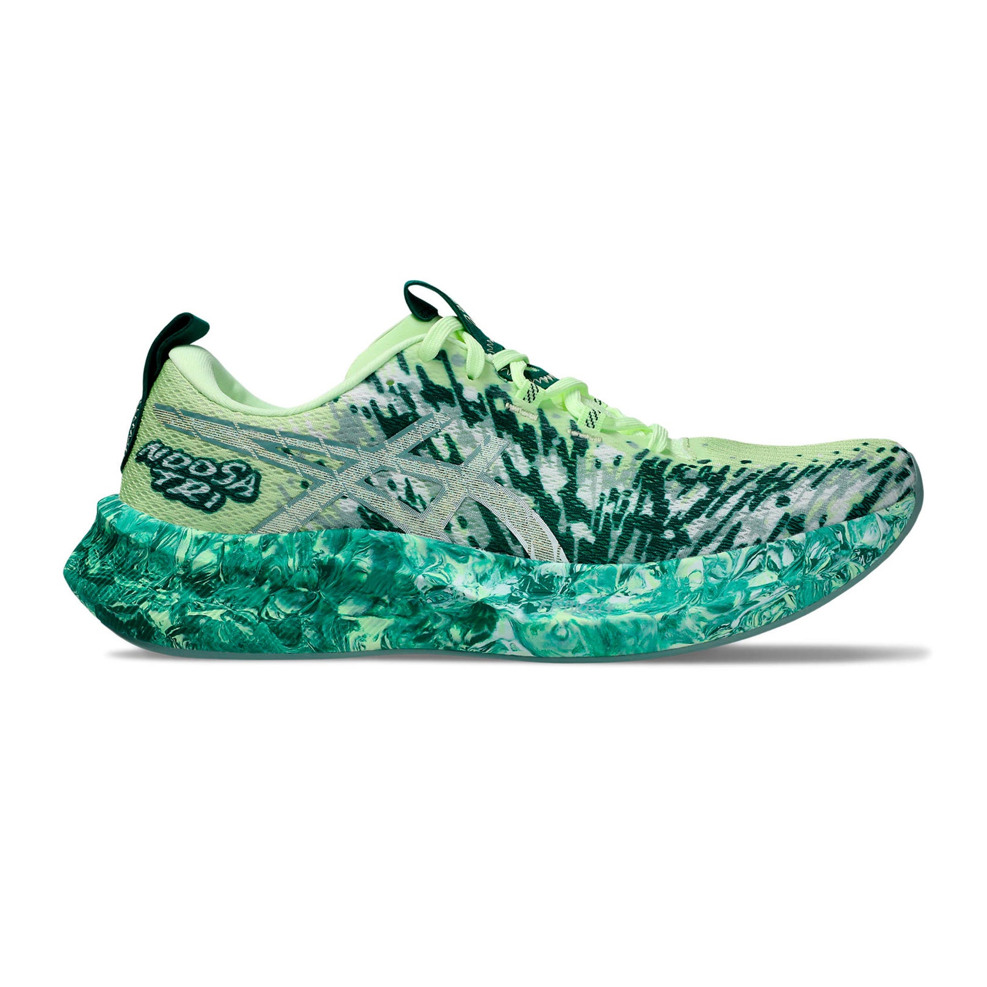 ASICS NOOSA TRI 16 Konkurrencesko Herrer - neongul, grøn