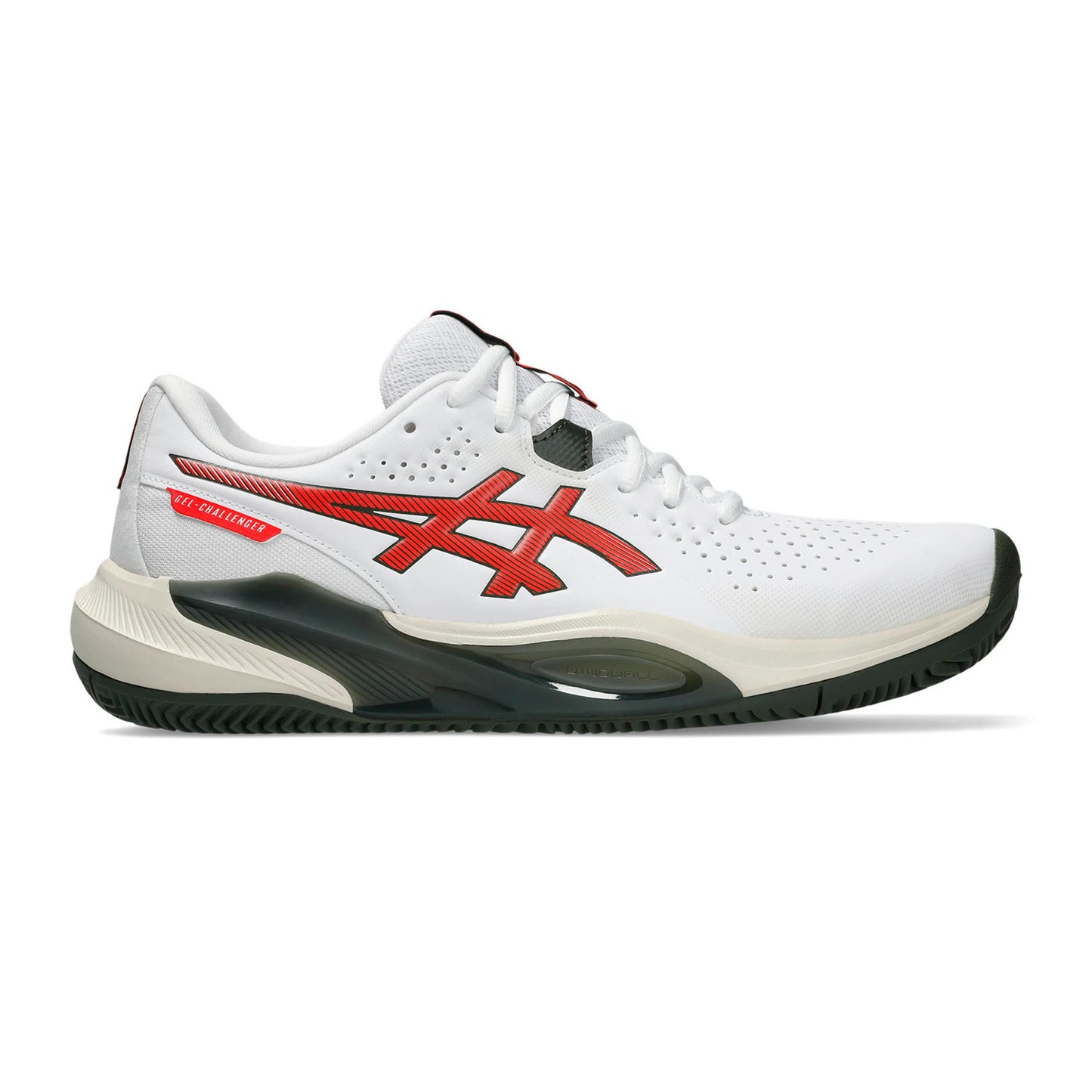 ASICS Gel-Challenger 15 Grusbanesko Herrer - hvid, rød