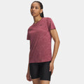 Tech Twist T-shirt Damer - rød, mørkerød