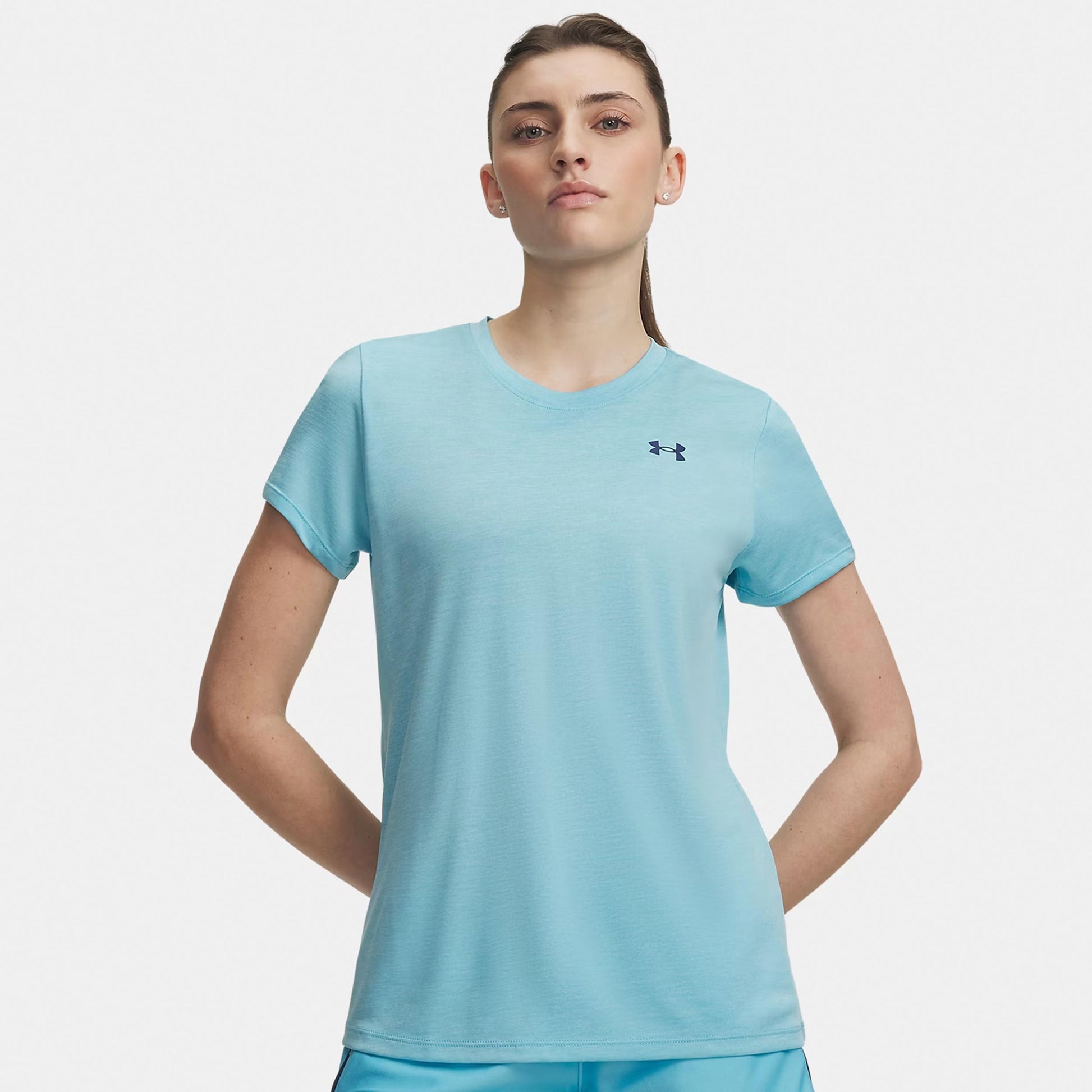 Under Armour Tech Twist T-shirt Damer - blå, natblå