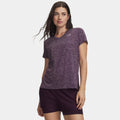 Tech Twist T-shirt Damer - lilla, gammel lyserød