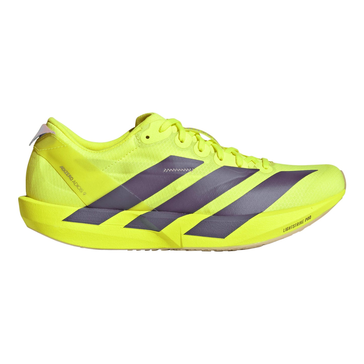 adidas adizero Adios 9 Konkurrencesko Damer - neongul, grå