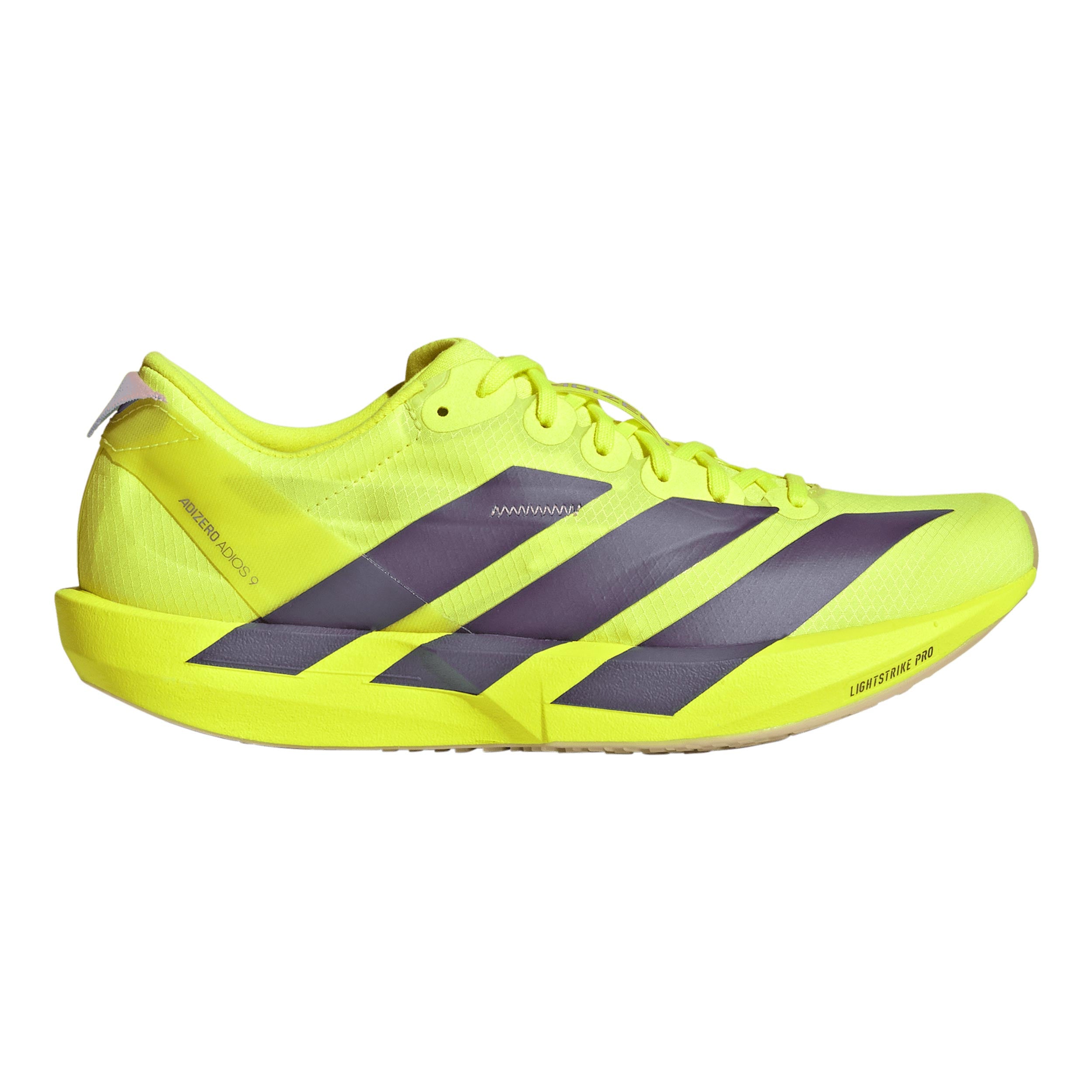 adidas adizero Adios 9 Konkurrencesko Damer - neongul, grå