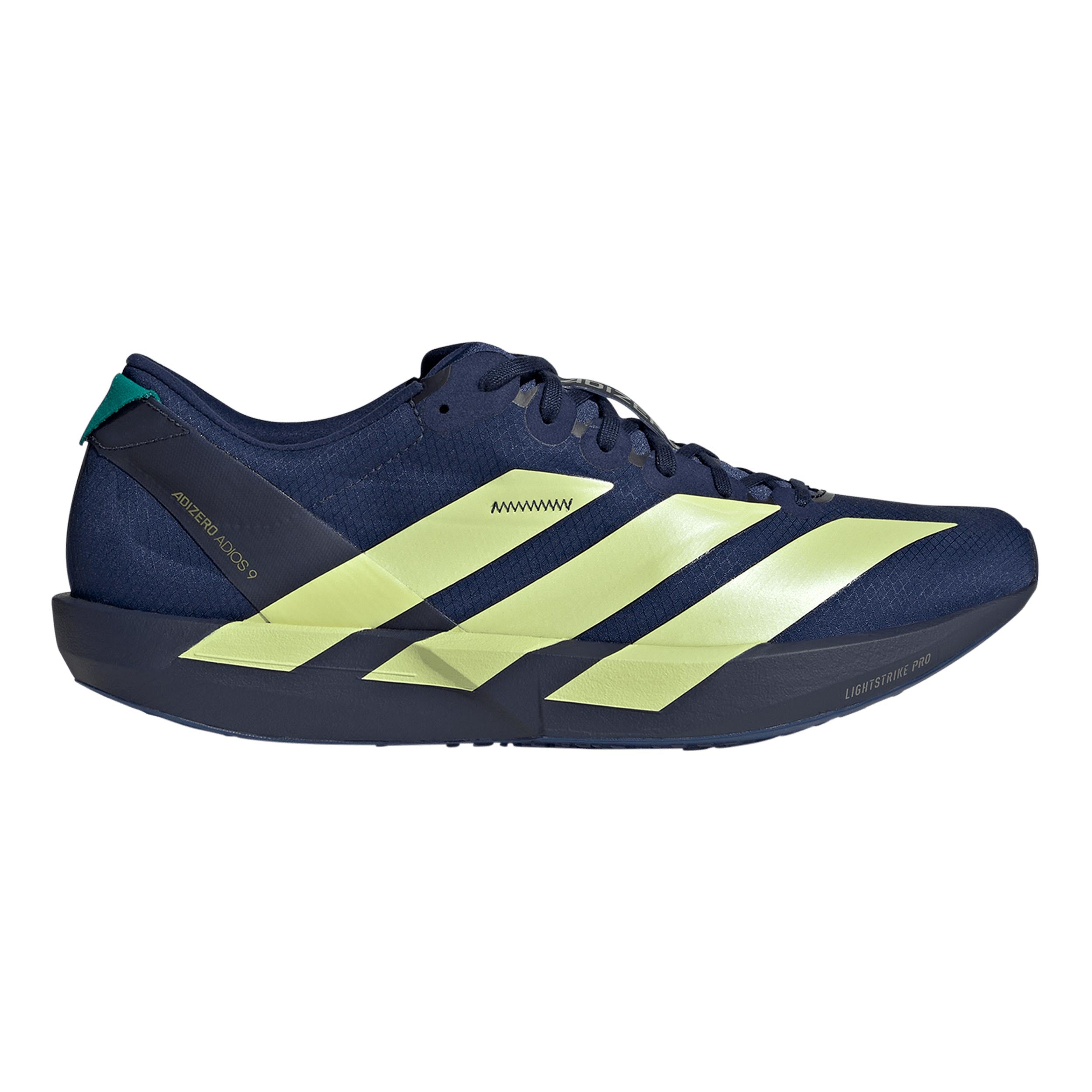 adidas adizero Adios 9 Konkurrencesko Herrer - mørkeblå, gul