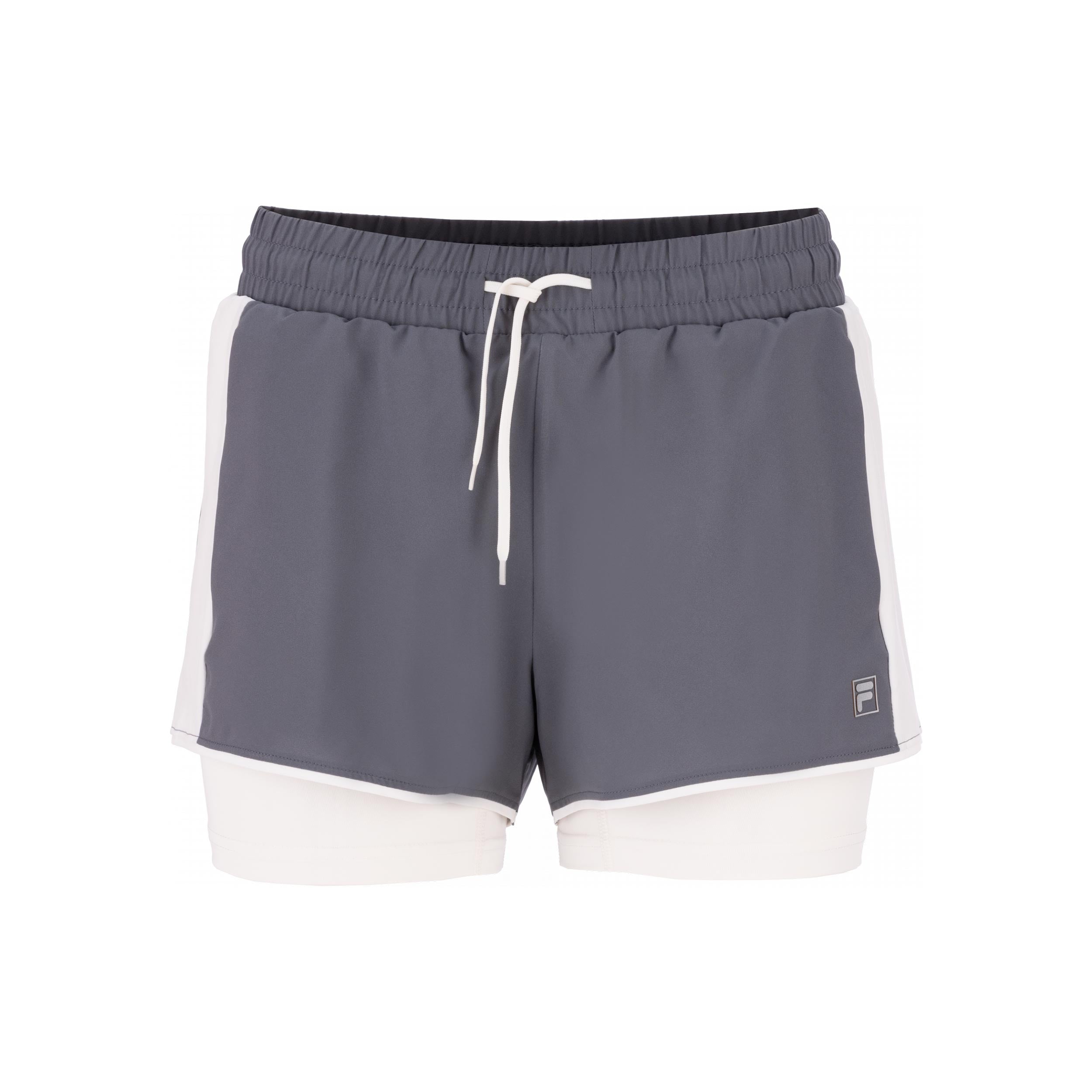 Fila Elea Shorts Damer - blå-grå, offwhite