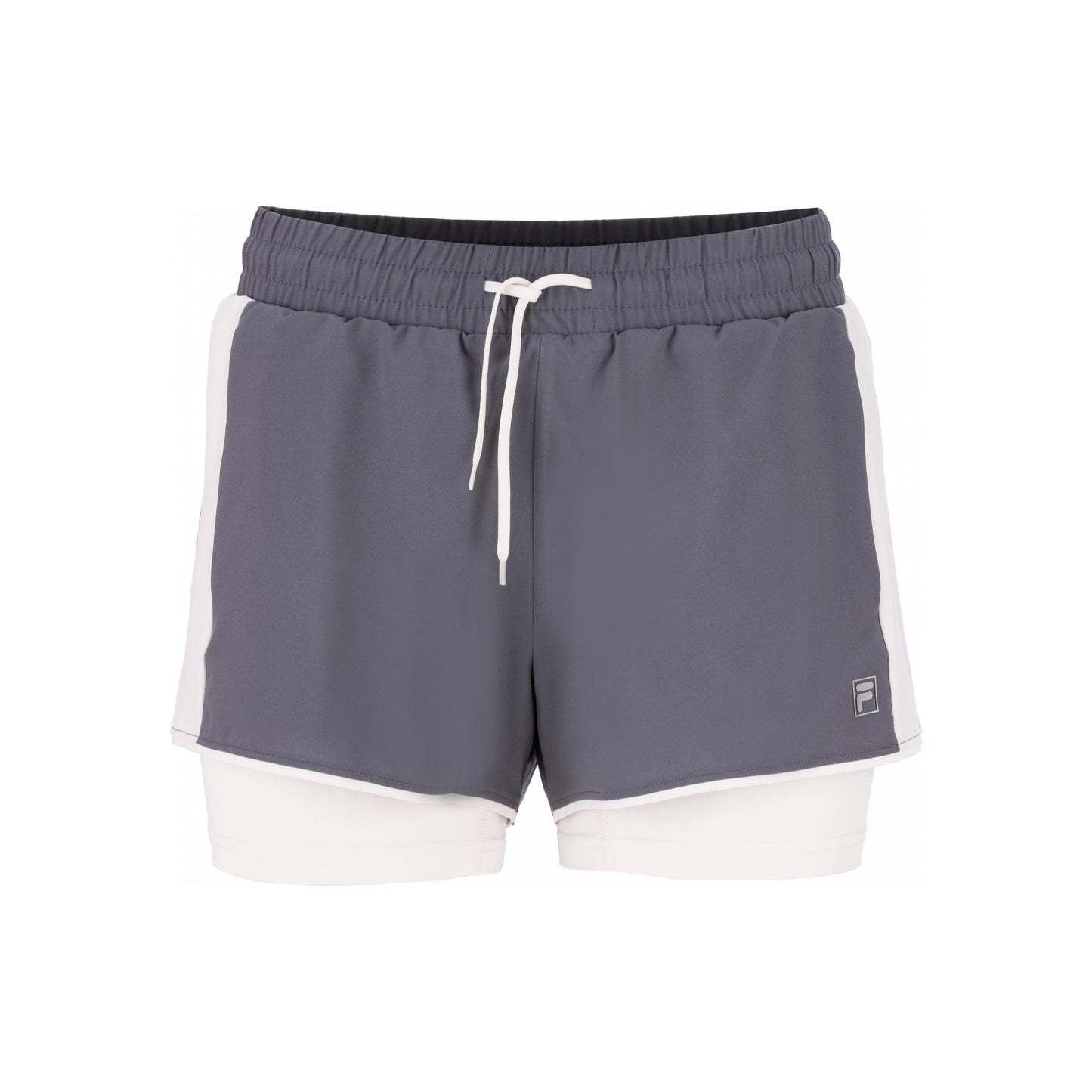 Fila Elea Shorts Damer - blå-grå, offwhite