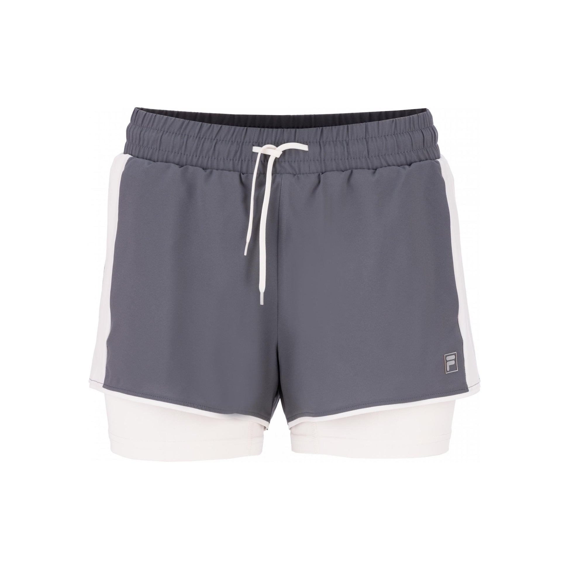 Fila Elea Shorts Damer - blå-grå, offwhite