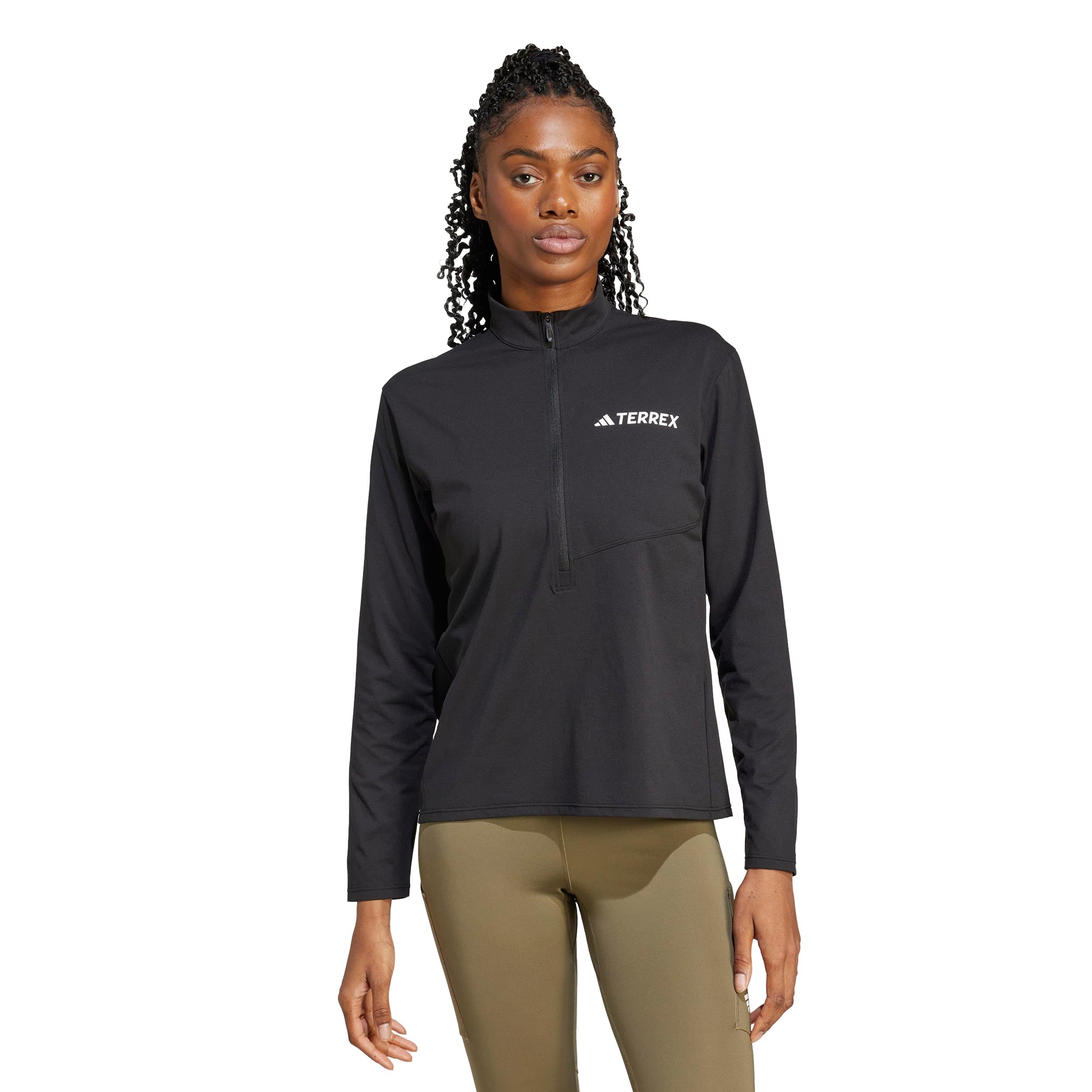 adidas Terrex MT Half-Zip  Løbetrøje Damer-sort