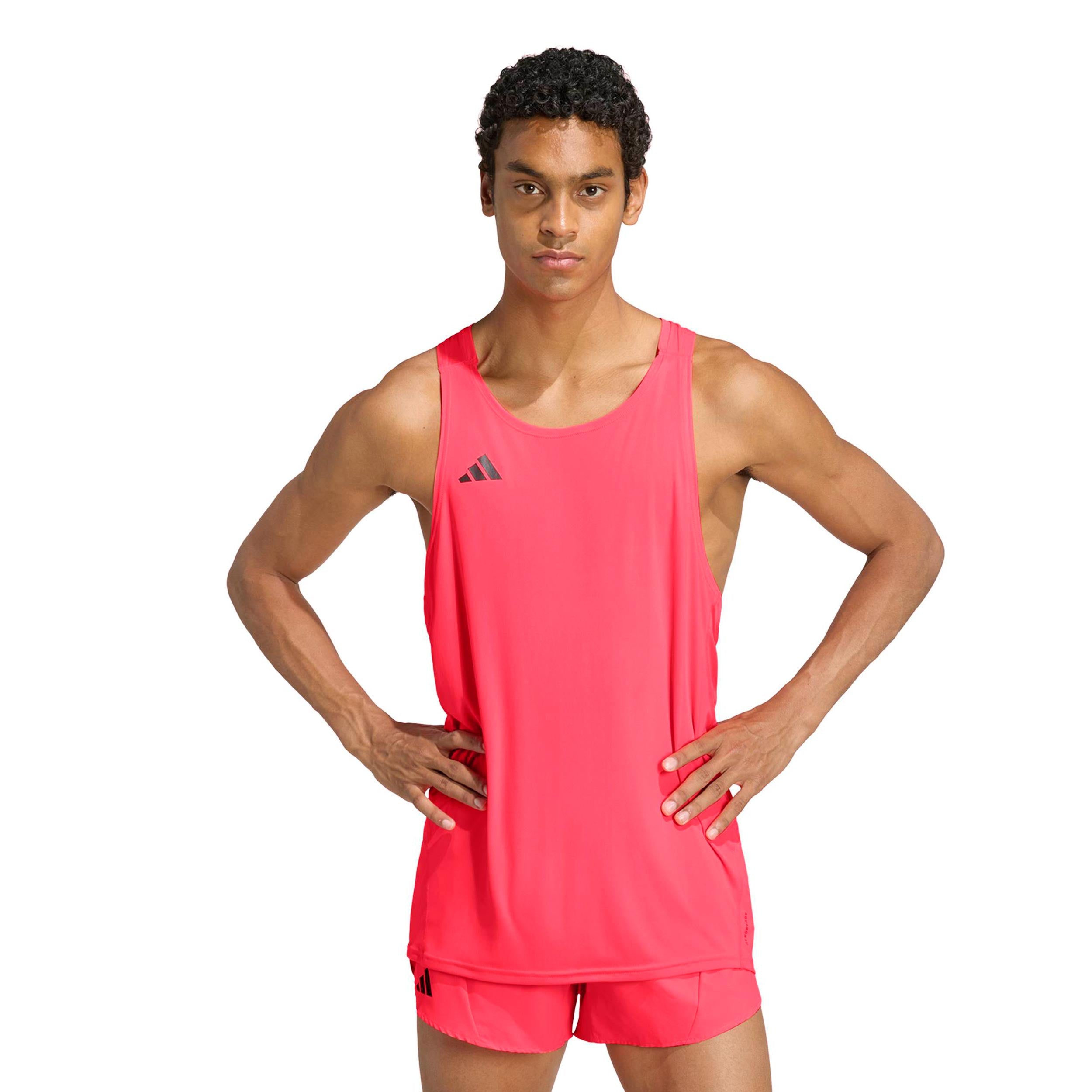 adidas Adizero Essential Løbetrøje Herrer - koral
