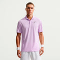 Dri-Fit Victory Court Solid Polo Herrer - syren, sort
