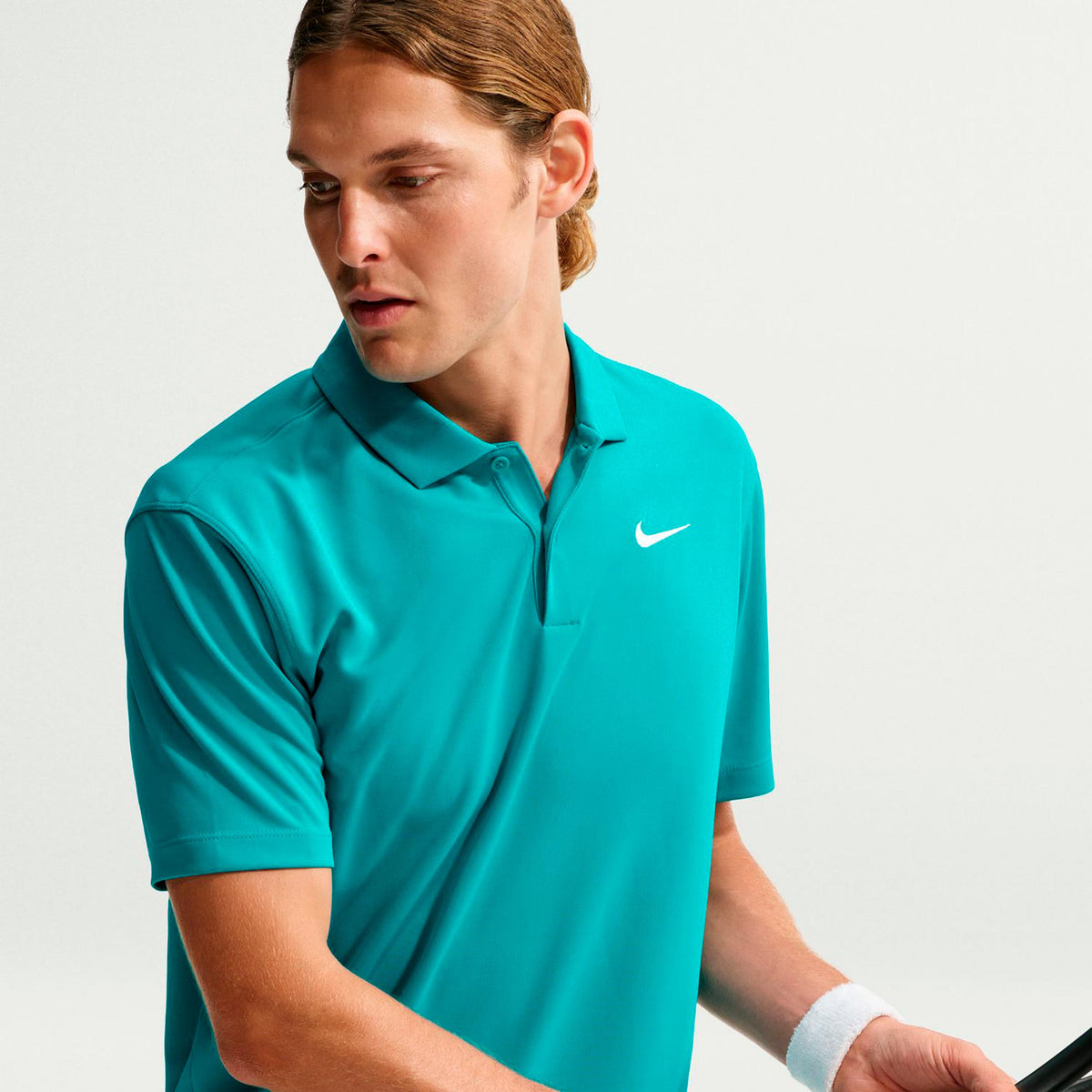 Nike Dri-Fit Victory Court Solid Polo Herrer - turkis