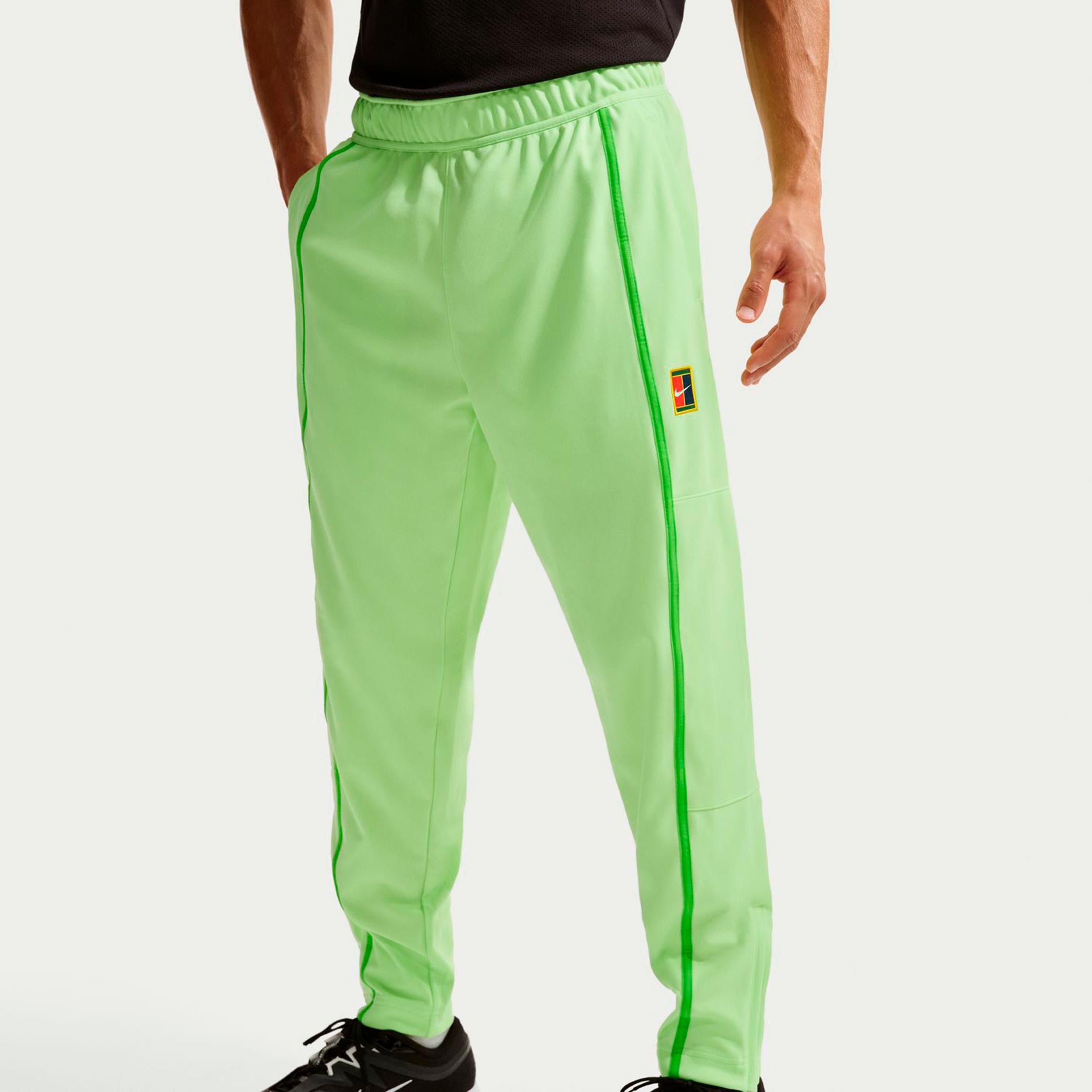 Nike Carlos Alcaraz Court Heritage Træningsbukser Herrer-lime