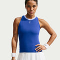 Court Dri-FIT Advantage Tanktop Damer - blå, hvid