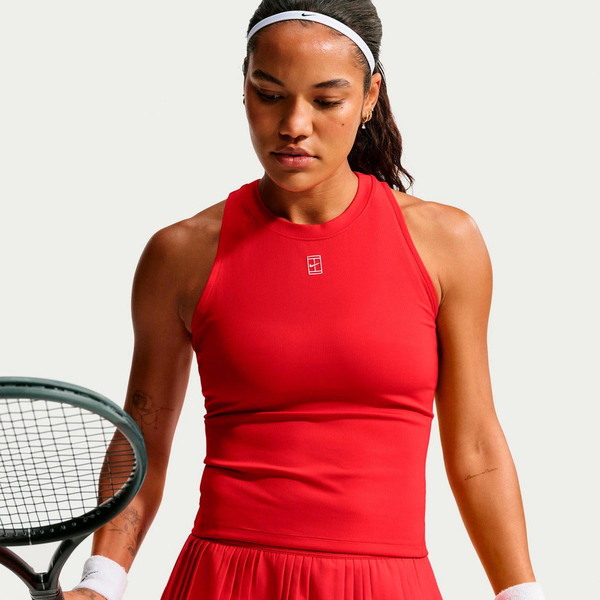 Nike Court Dri-FIT Advantage Tanktop Damer - rød