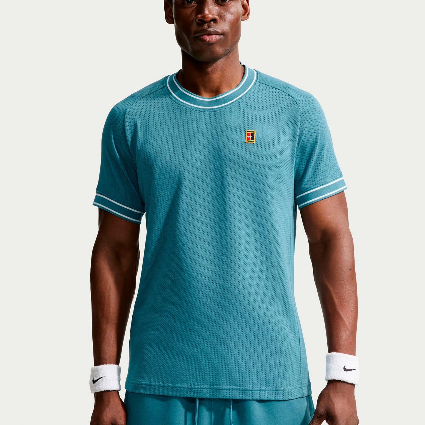 Nike Court Heritage T-shirt Herrer - petrol