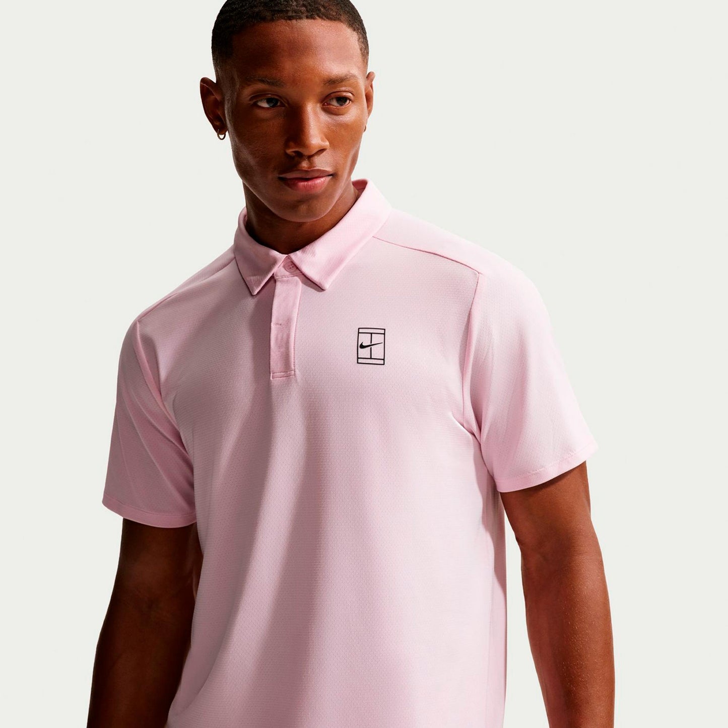 Nike Jannik Sinner Court Dri-FIT Advantage Polo Herrer-rosa