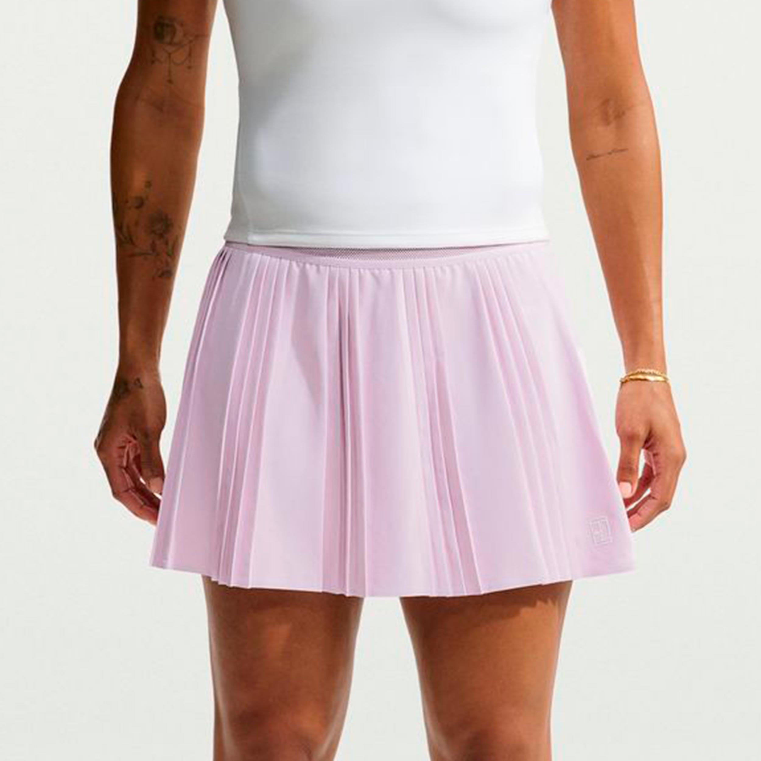 Nike Court Dri-FIT Advantage Ace Nederdel Damer - pastelrosa