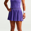 Court Dri-FIT Advantage Ace Nederdel Damer - lilla, hvid