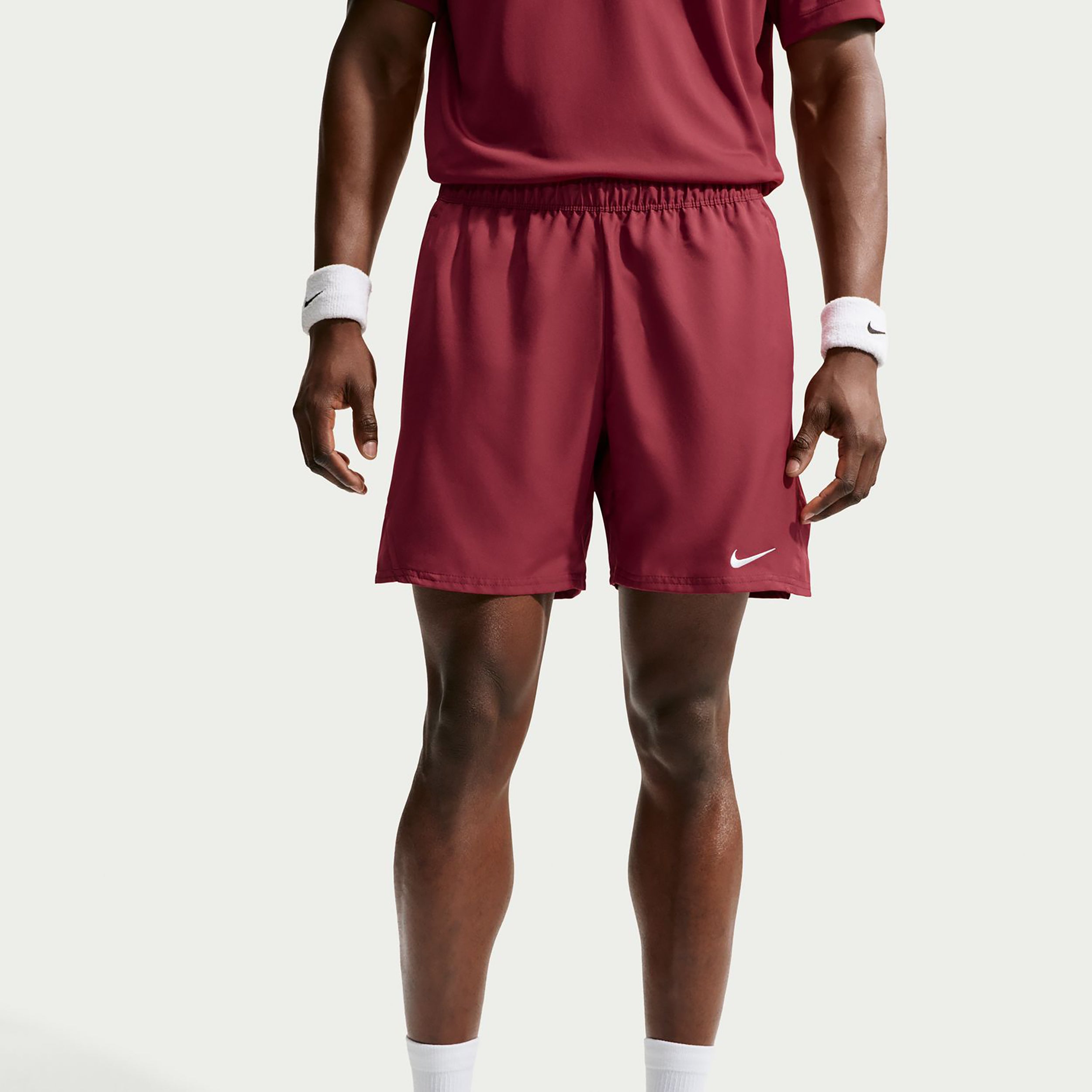 Nike Court Victory Dri-Fit 7in Shorts Herrer - vinrød