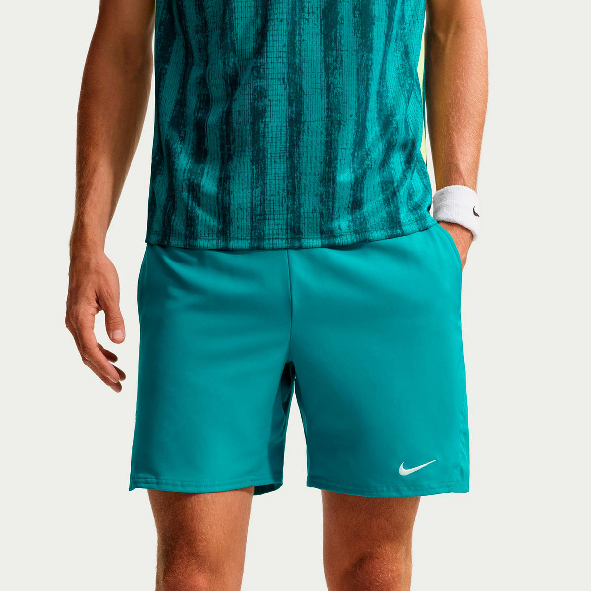 Nike Court Victory Dri-Fit 7in Shorts Herrer - turkis