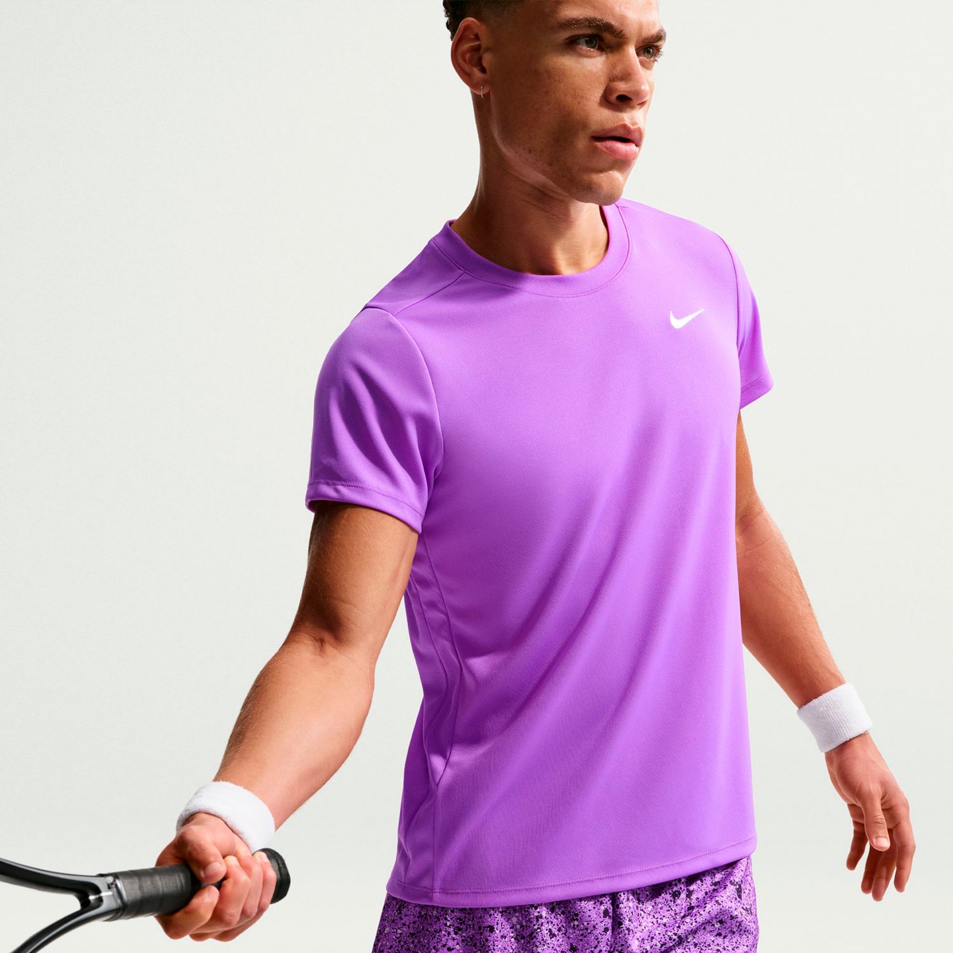 Nike Court Victory Dry T-shirt Herrer - lilla