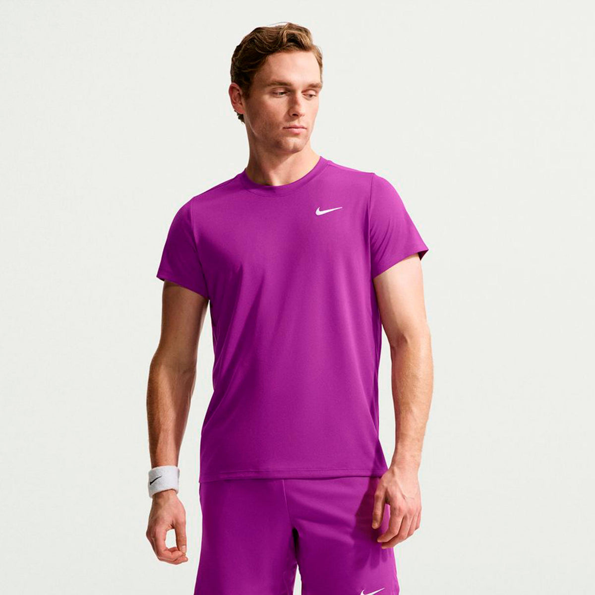 Nike Court Victory Dry T-shirt Herrer - lilla