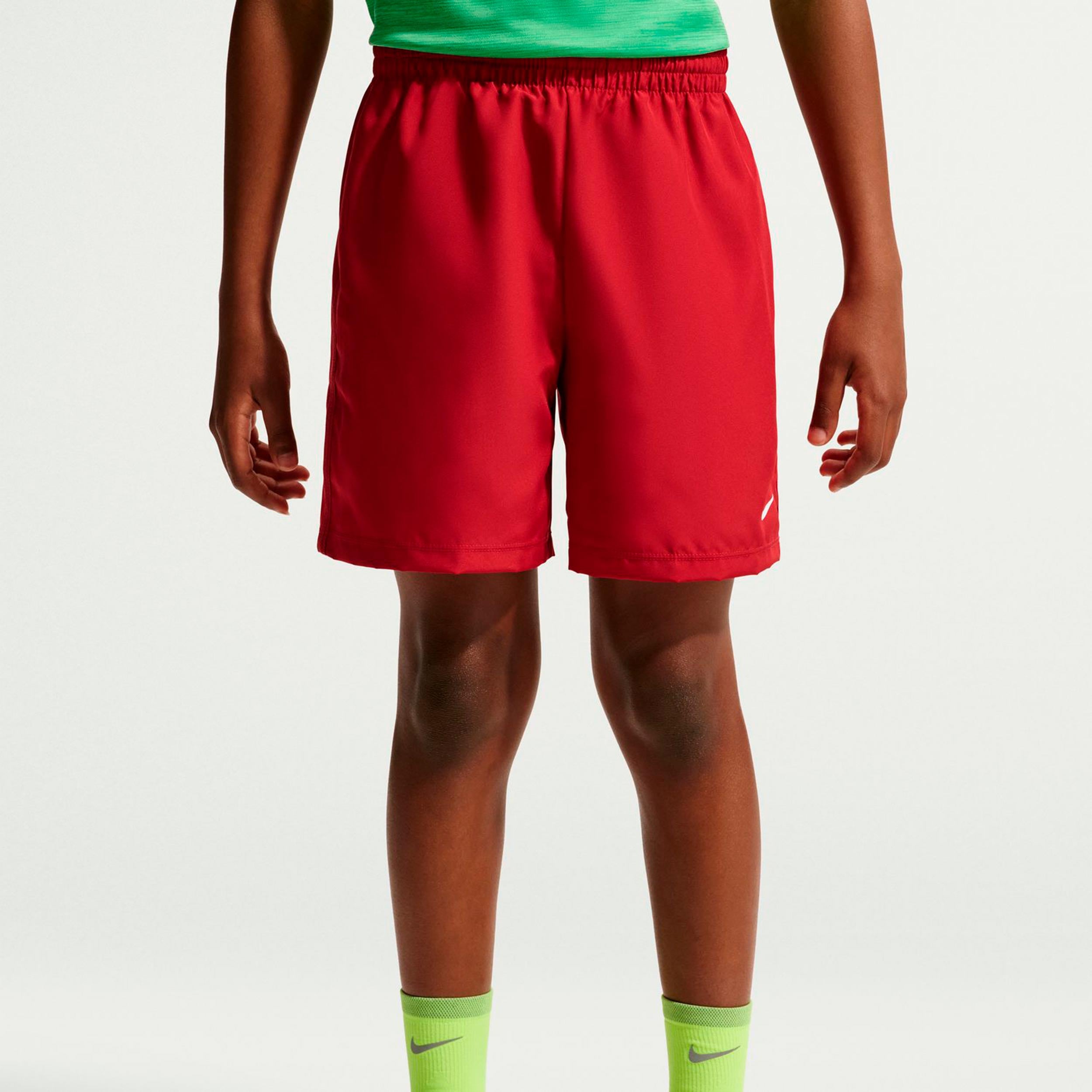 Nike Big Shorts Børn - rød, hvid
