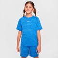 Dri-FIT Multi Heather T-shirt Børn-blå, hvid