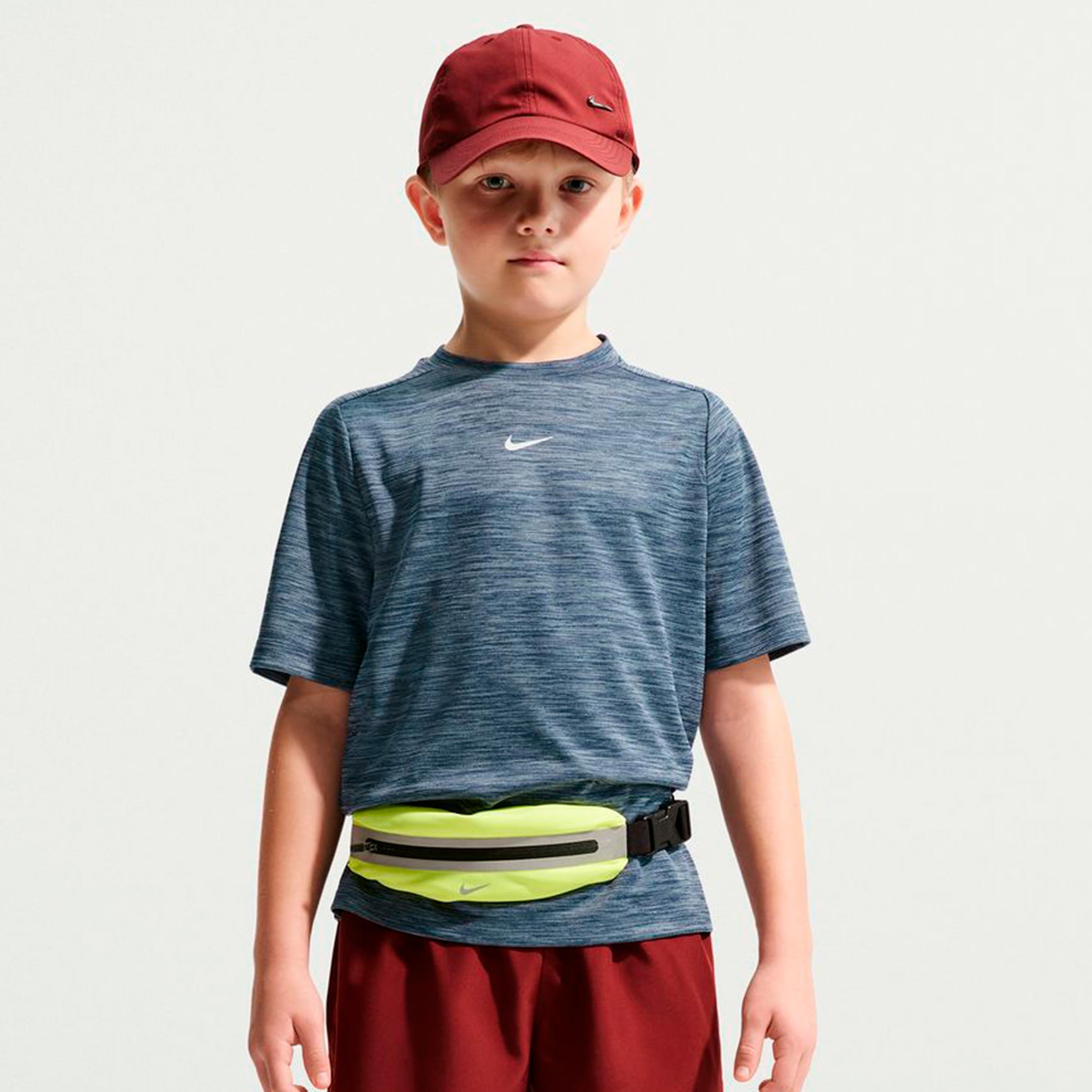 Nike Dri-FIT Multi Heather T-shirt Børn - mørkeblå