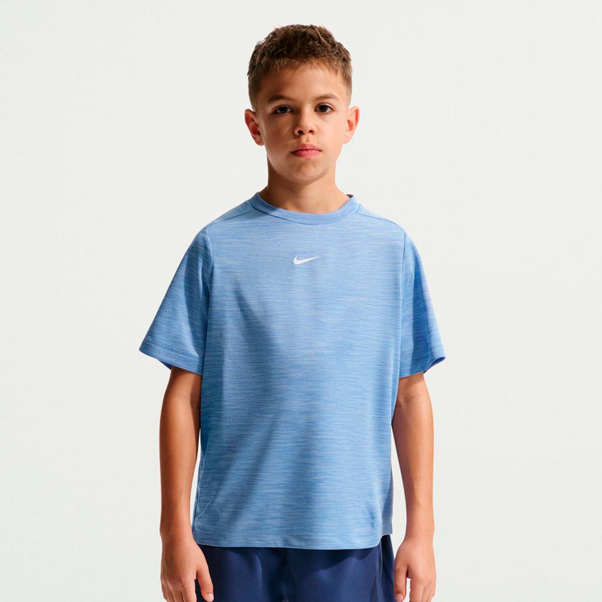 Nike Dri-FIT Multi Heather T-shirt Børn - blå, lyseblå