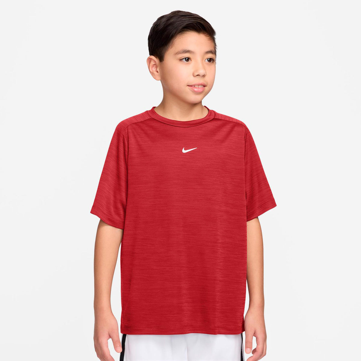 Nike Dri-FIT Multi Heather T-shirt Børn - rød