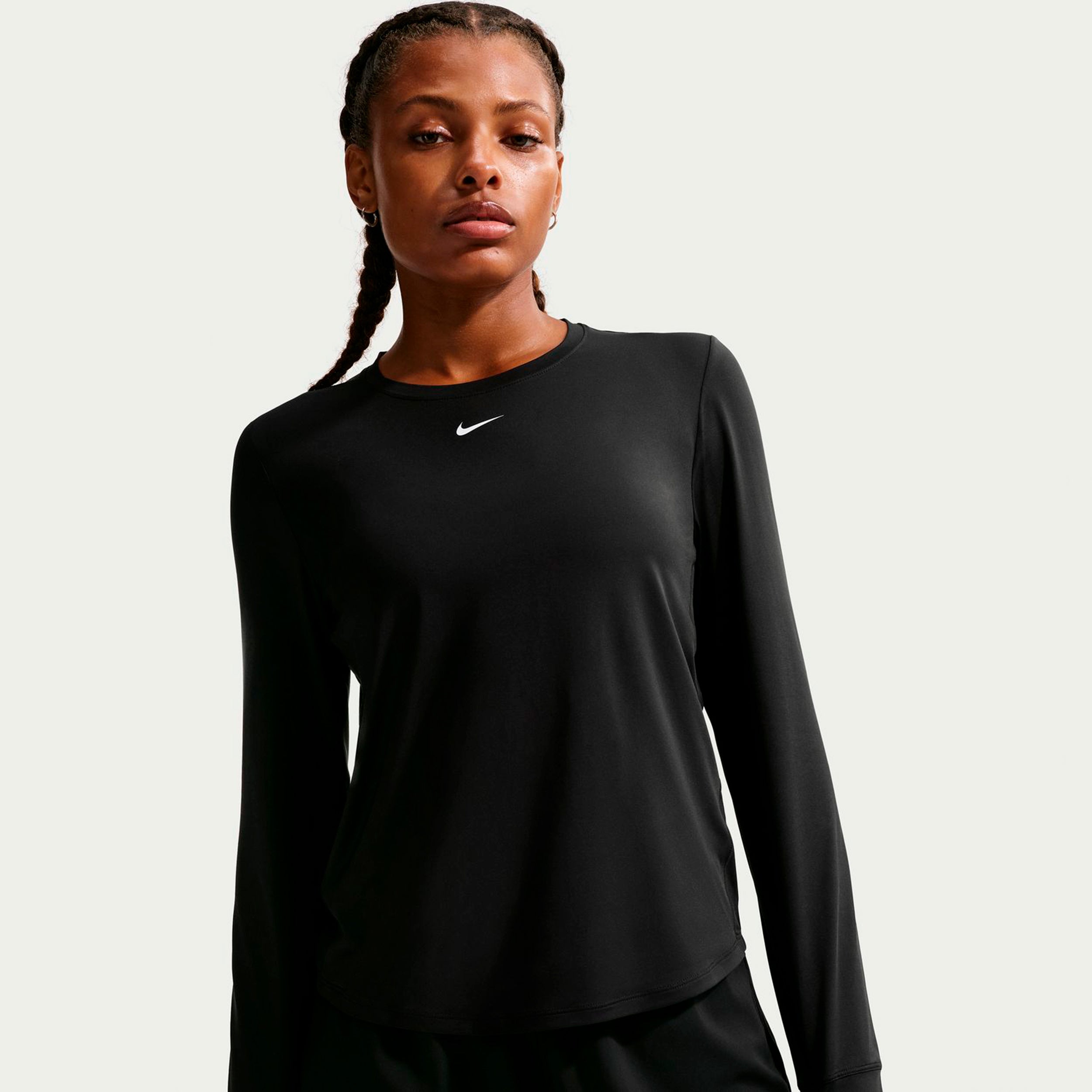 Nike One Classic Dri-Fit Tanktop Damer-sort, hvid