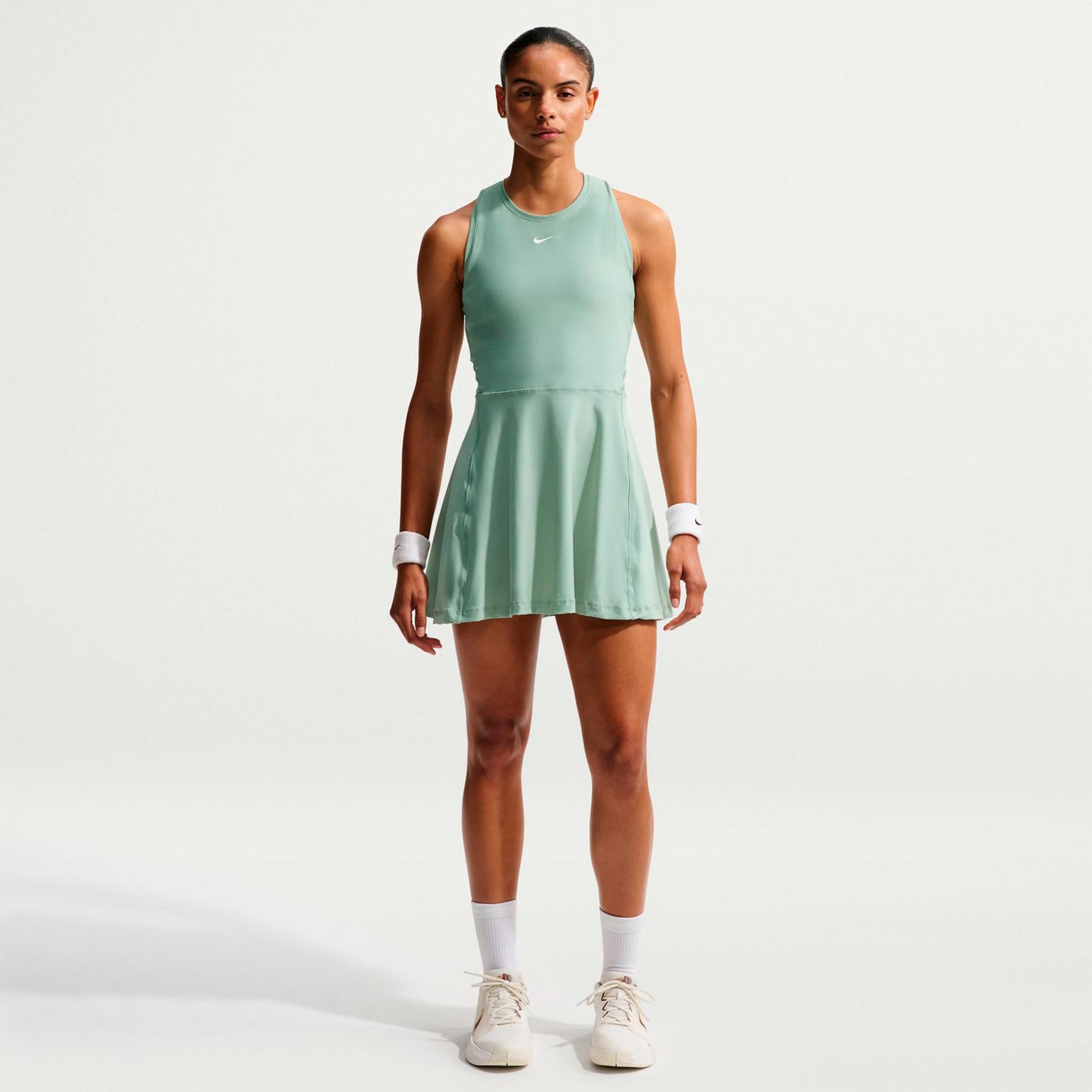 Nike Dri-FIT Victory Kjole Damer - grågrøn, hvid