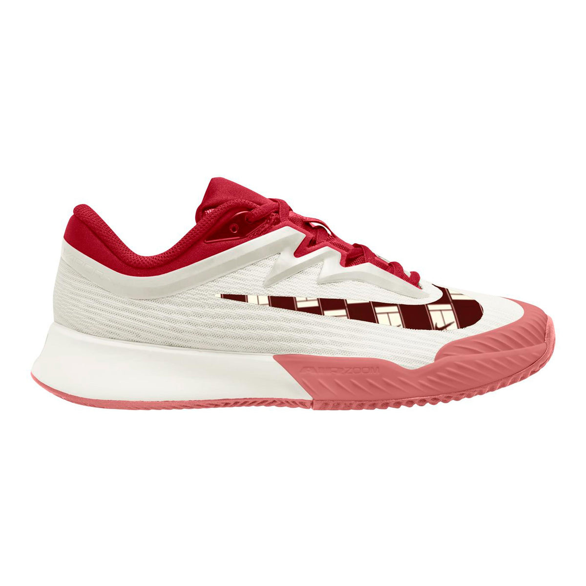 Nike Zoom Vapor Pro 3 Grusbanesko Damer - creme, mørkerød