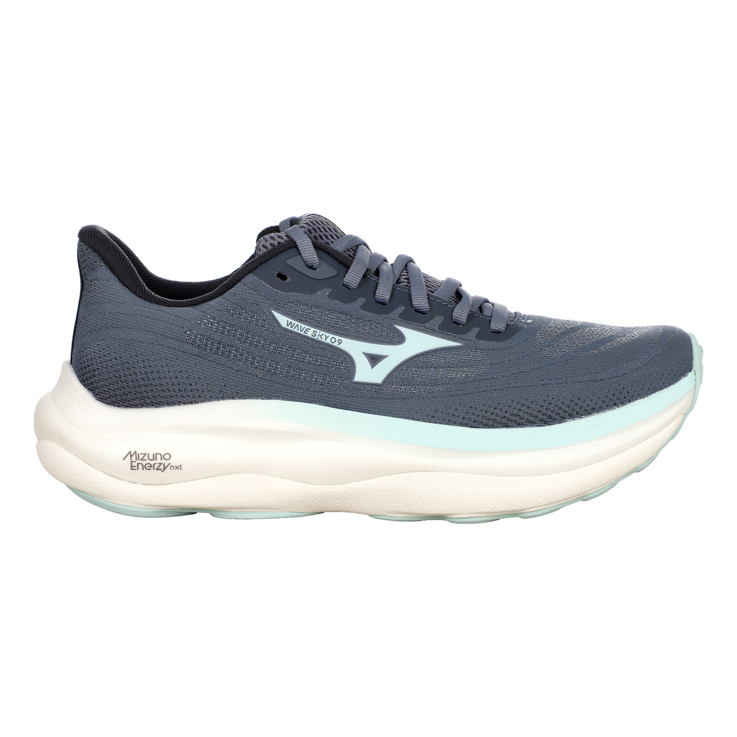 Mizuno Wave Sky 9  Neutral sko Damer - blå-grå, mint