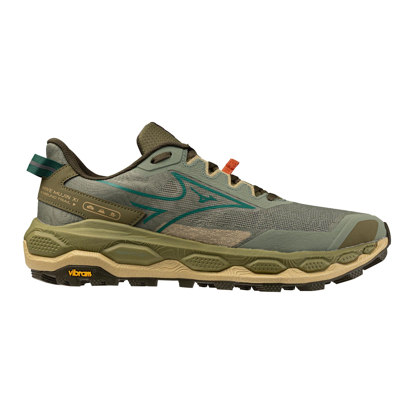Mizuno Wave Mujin 11  Trailsko Herrer - oliven, brun