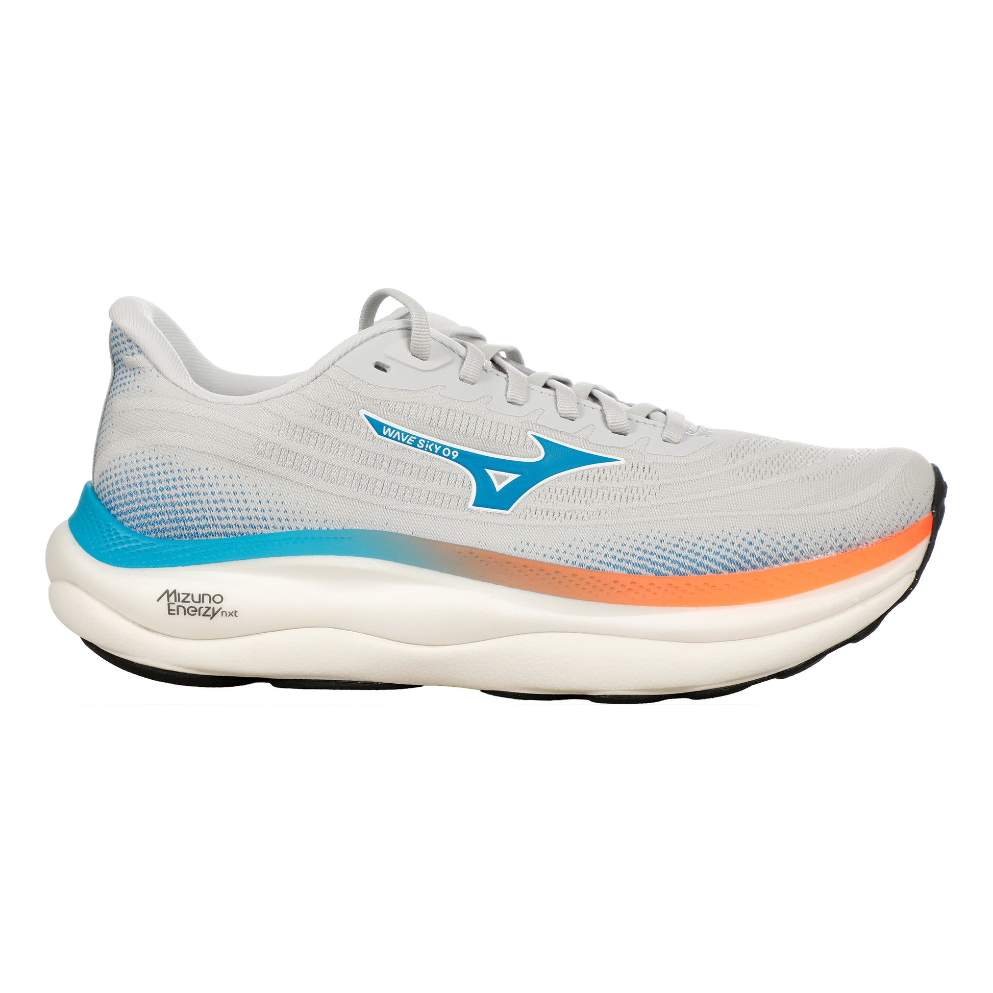 Mizuno Wave Sky 9  Neutral sko Herrer - lysegrå, orange