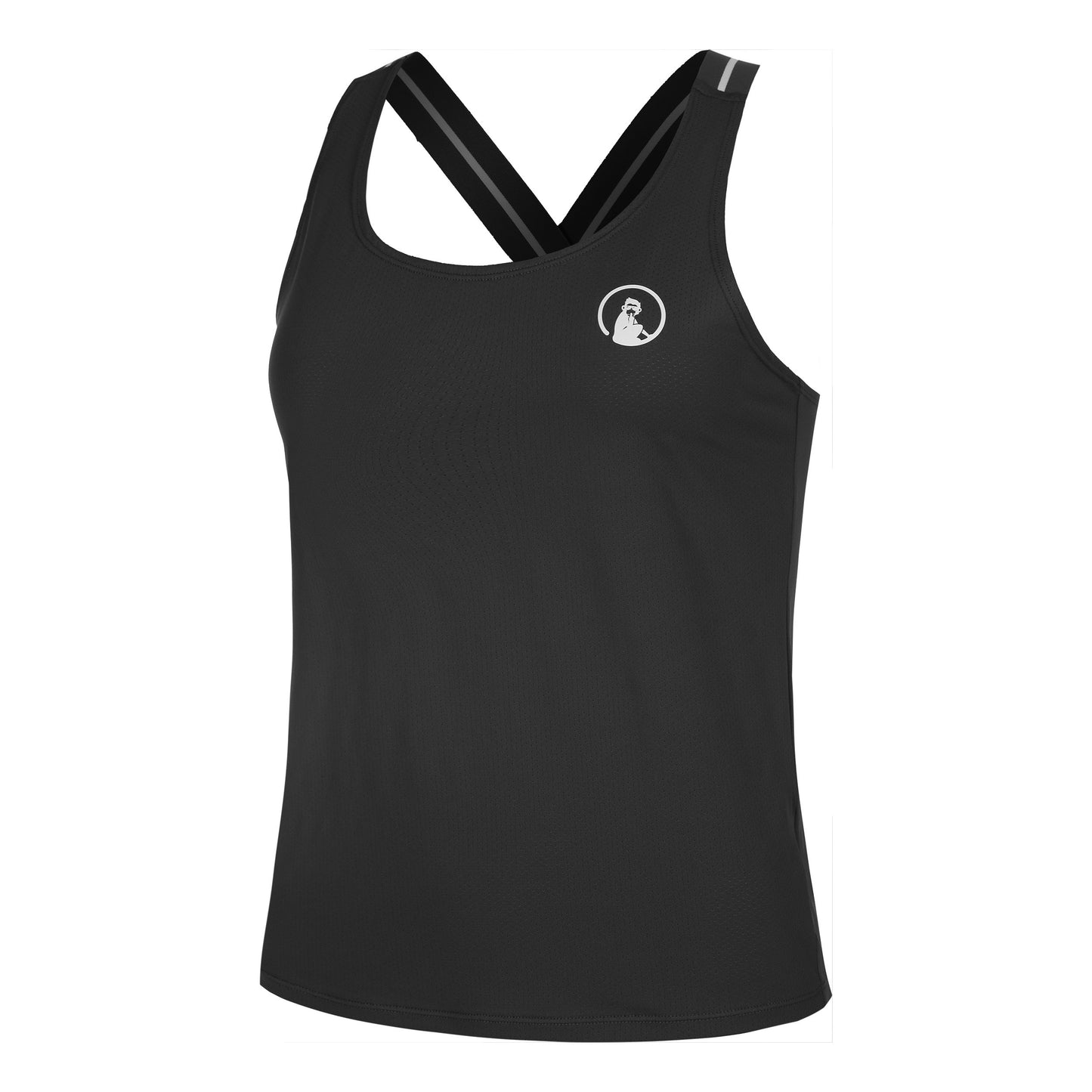 Quiet Please Serve & Volley Tanktop Damer-sort