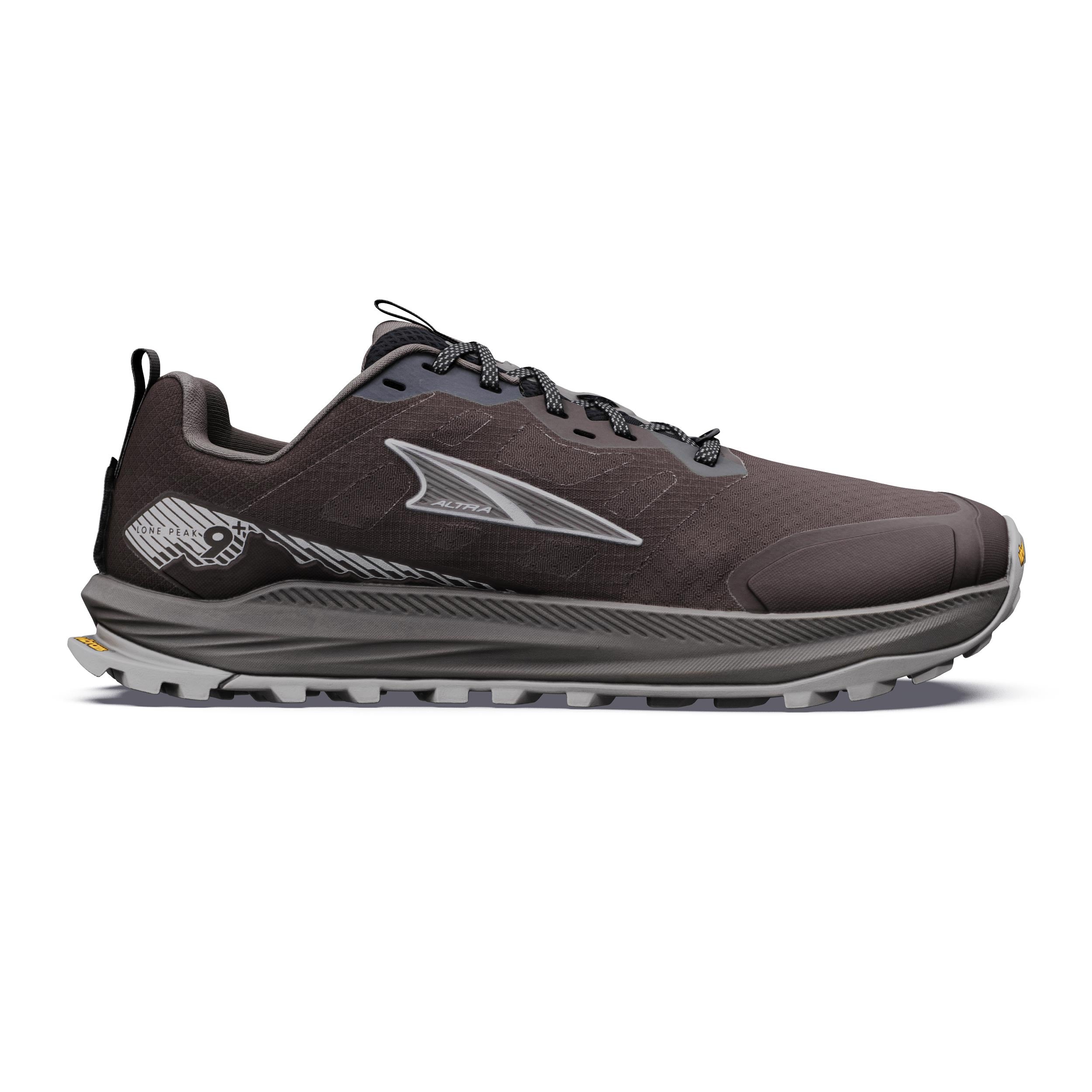 Altra Lone Peak 9+ Trailsko Herrer - sort, grå