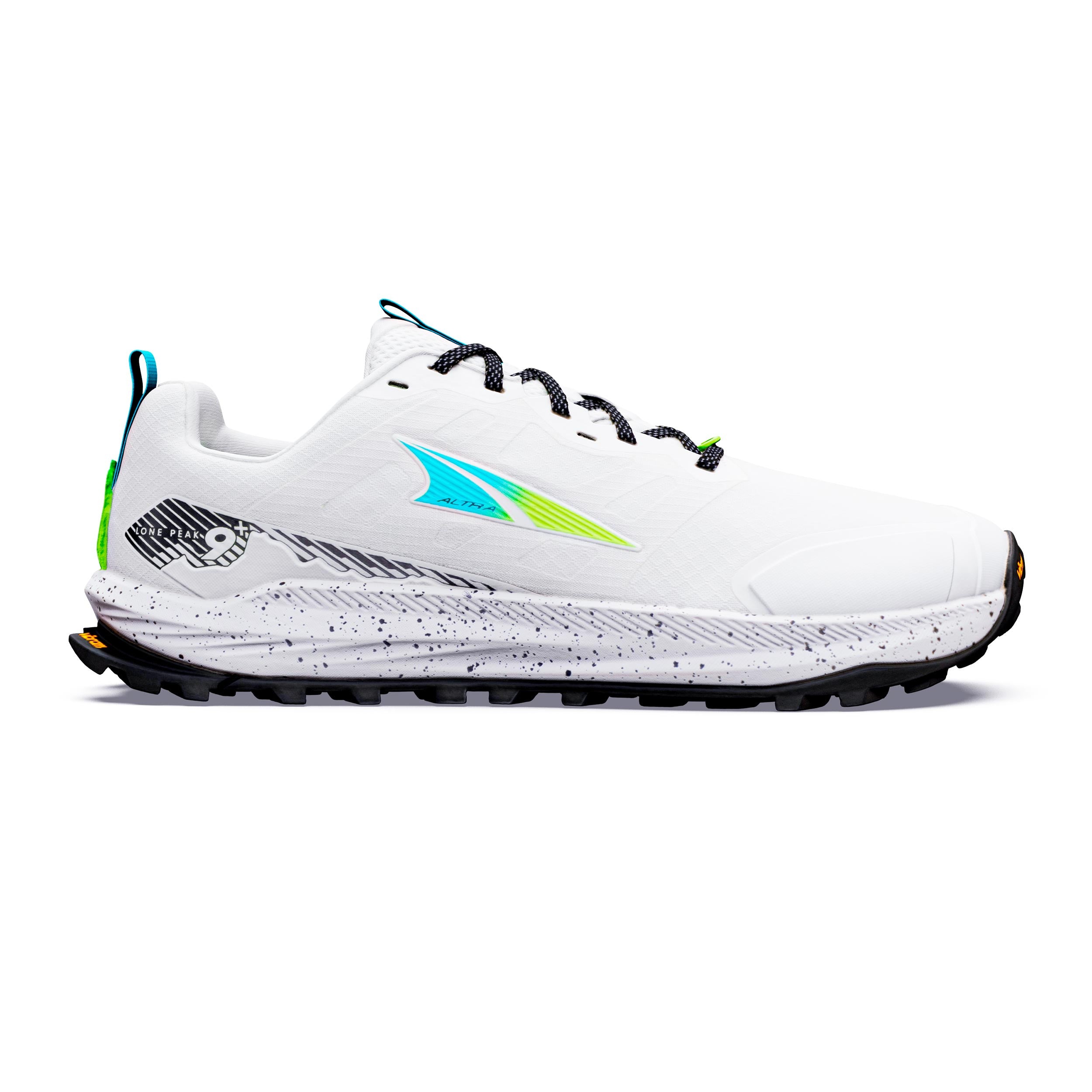 Altra Lone Peak 9+ Trailsko Herrer - hvid, sort