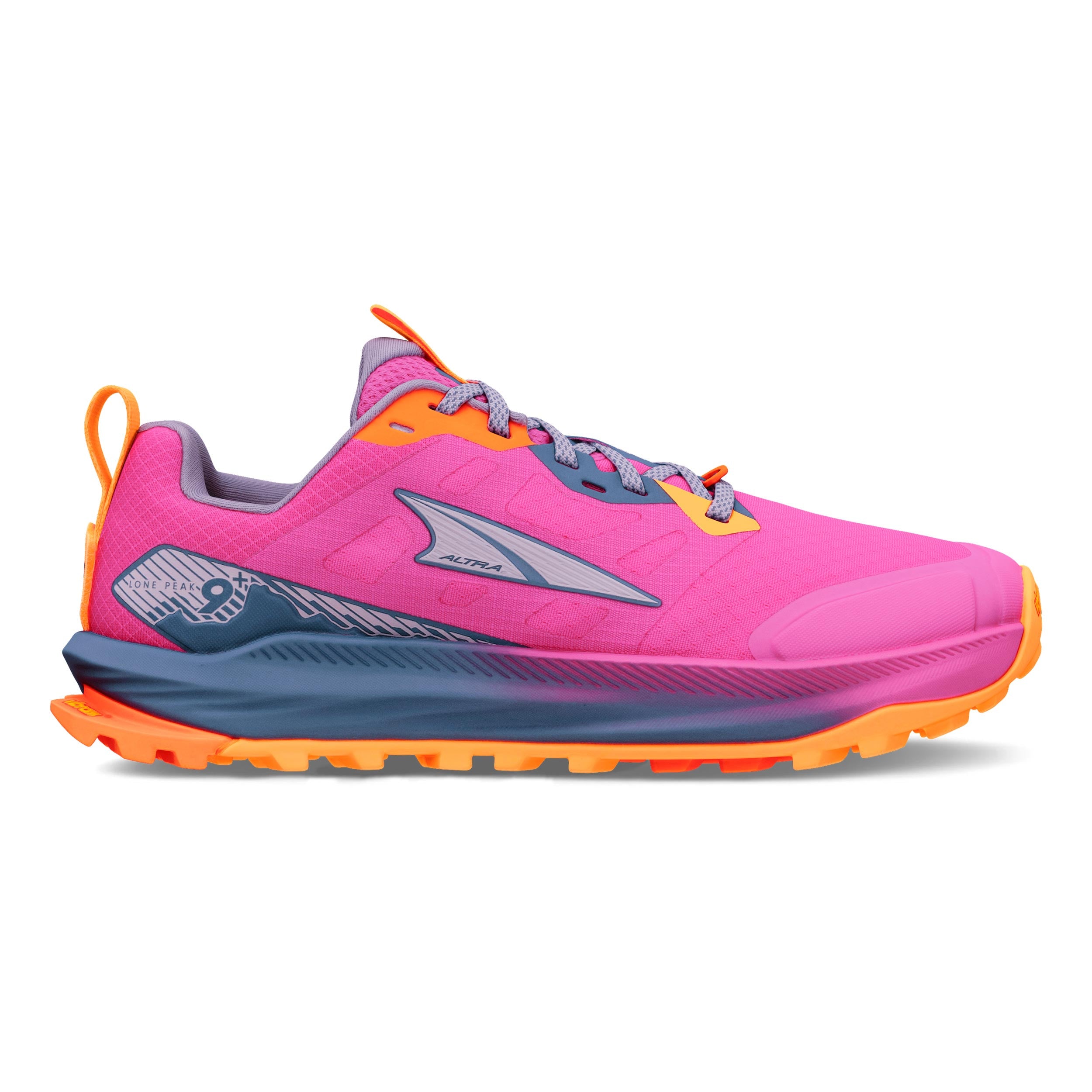 Altra Lone Peak 9+ Trailsko Damer - pink, orange