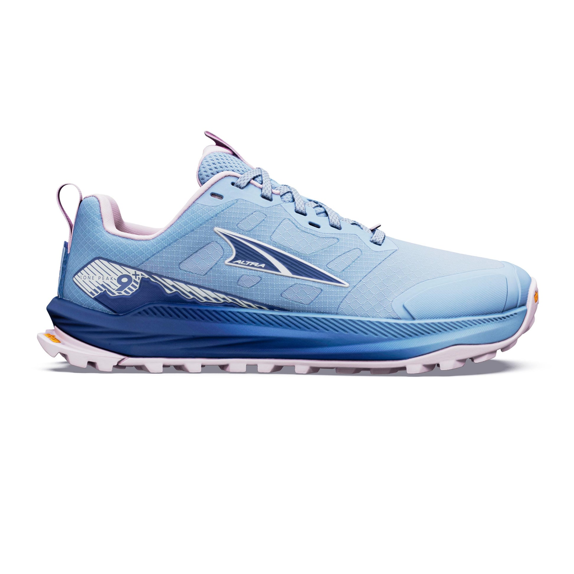 Altra Lone Peak 9+ Trailsko Damer - blå-grå, syren