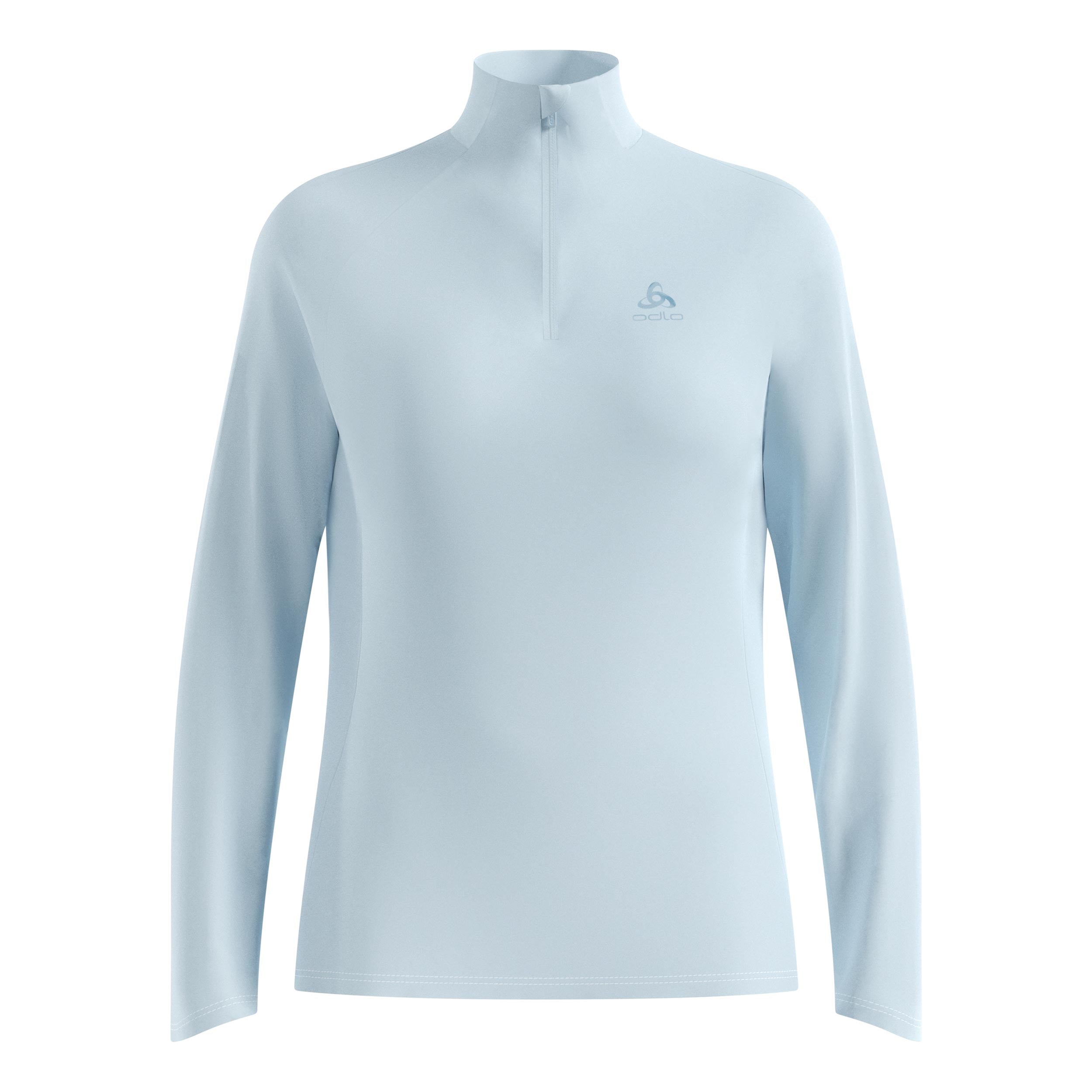 Odlo Essential 1/2 Zip Løbetrøje Damer-lyseblå