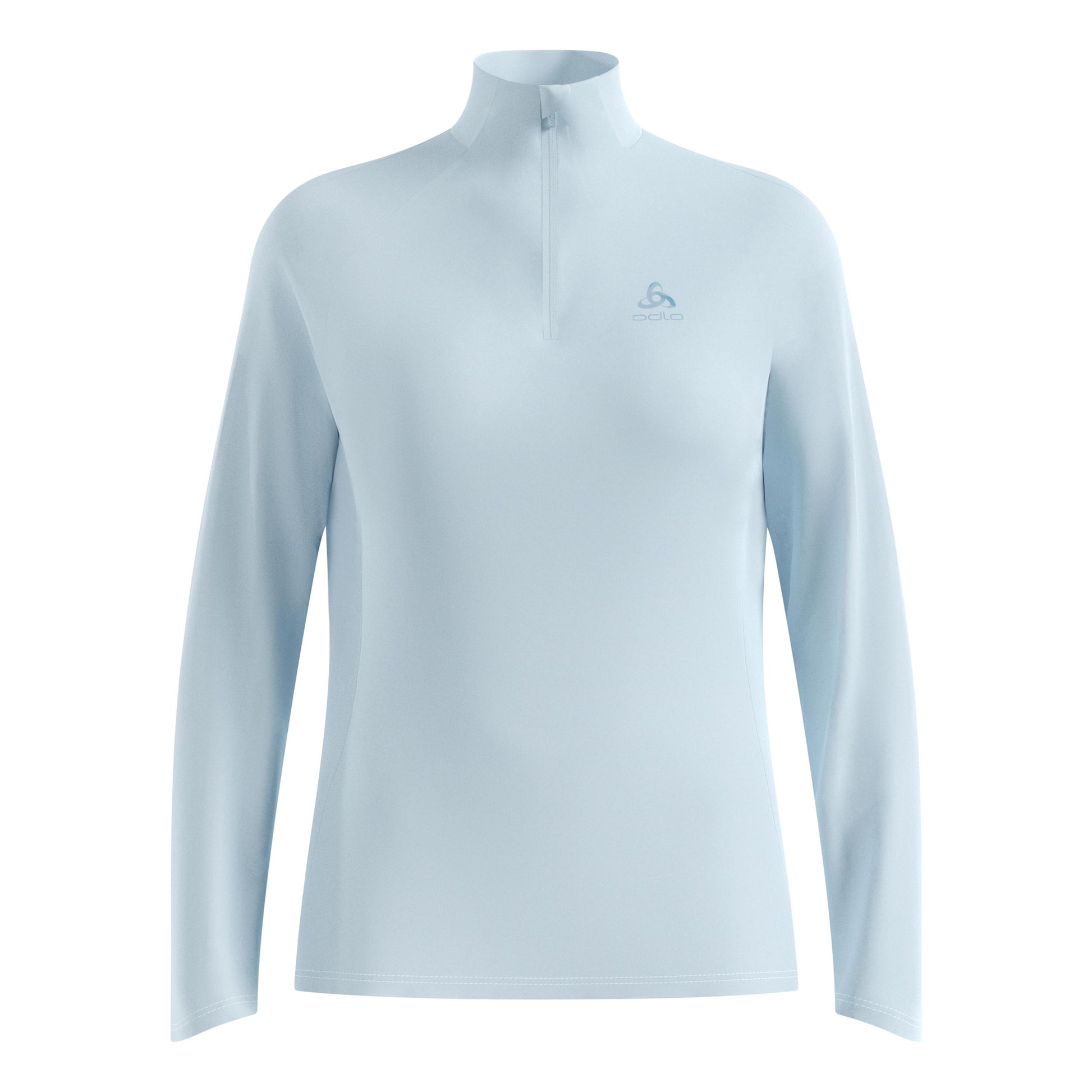 Odlo Essential 1/2 Zip Løbetrøje Damer-lyseblå